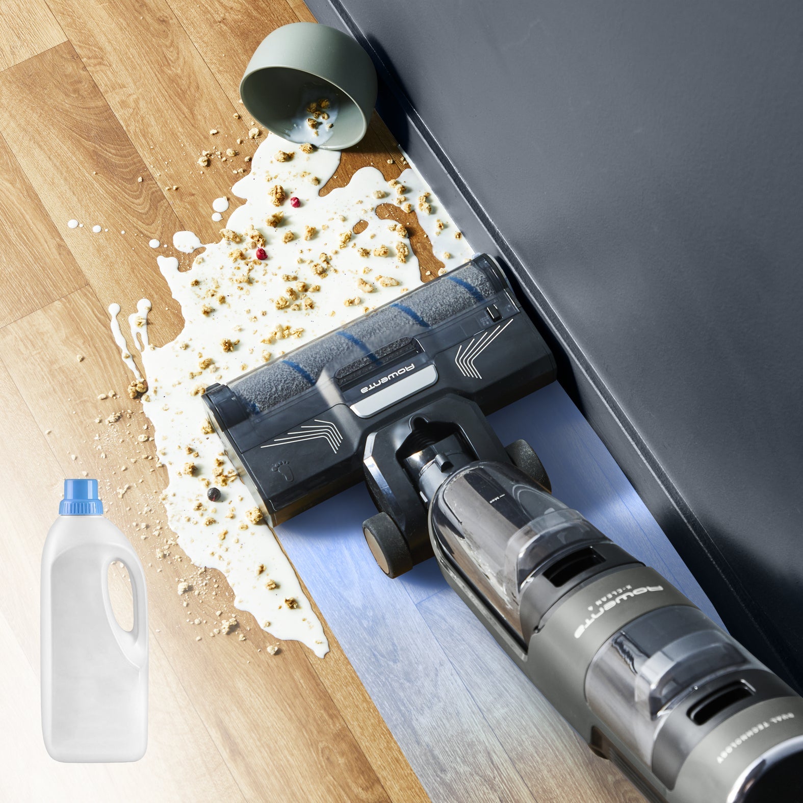 Lavapavimenti Senza Fili Rowenta X-Clean 4 GZ5035 200W Grigio