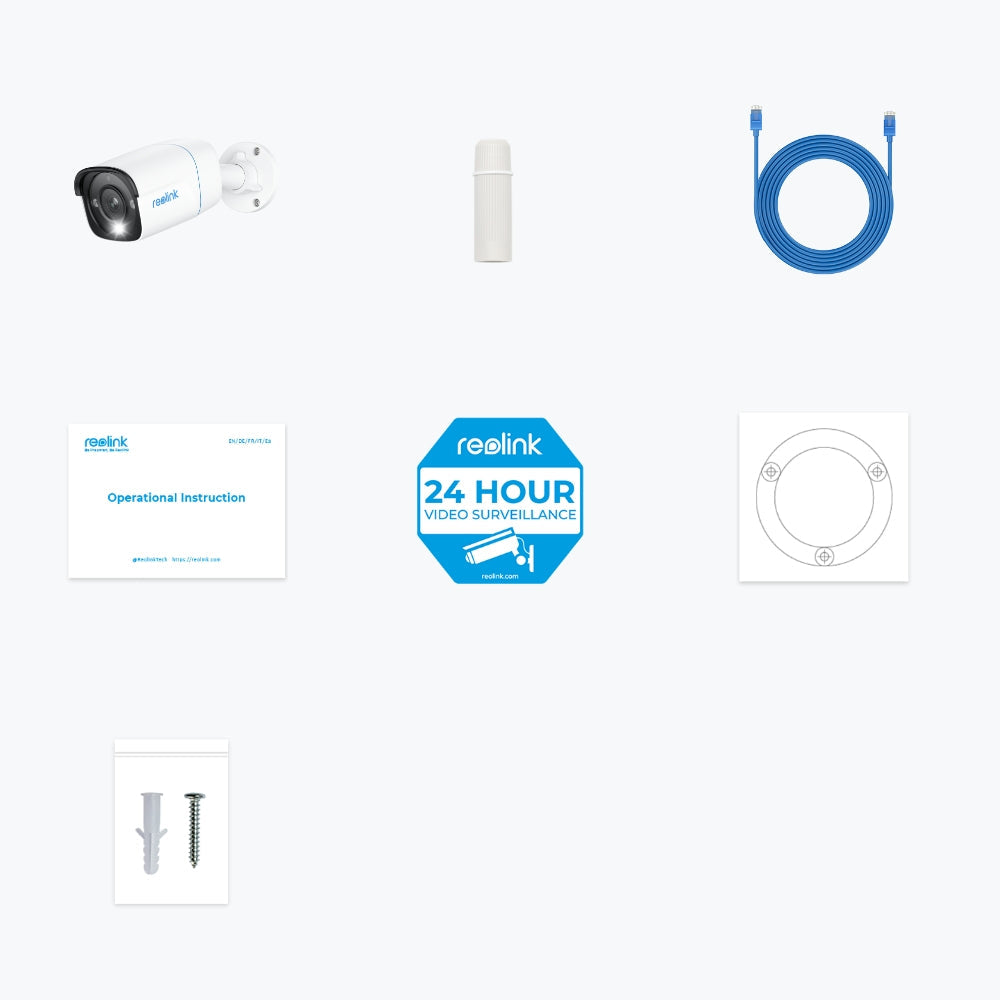 Telecamera di sicurezza IP Interno e esterno Reolink P330 3840 x 2160 Pixel Parete