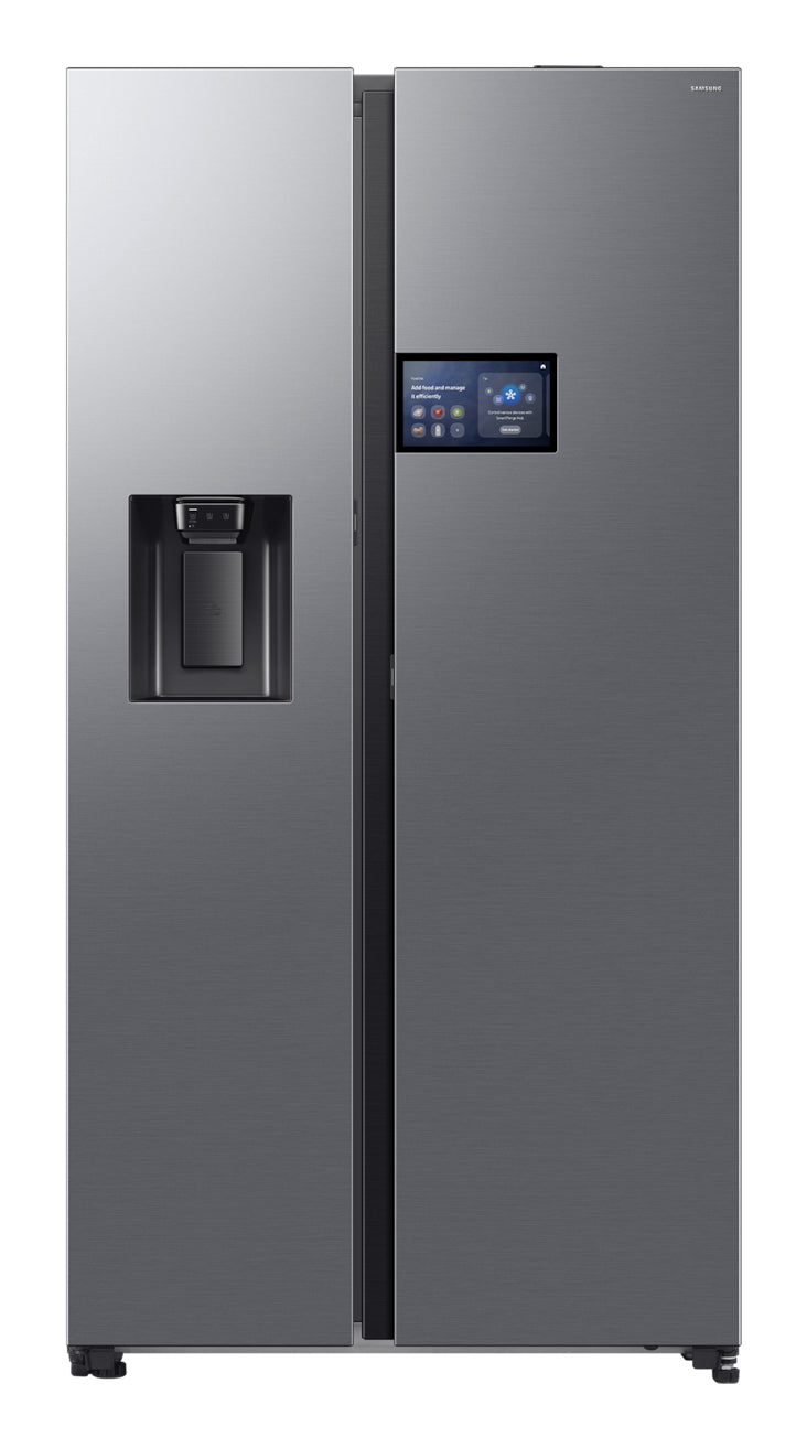 Frigorifero Side-by-Side Libera Installazione Samsung AI Home RS90F65EDTEF 621L Classe D in Acciaio Inox