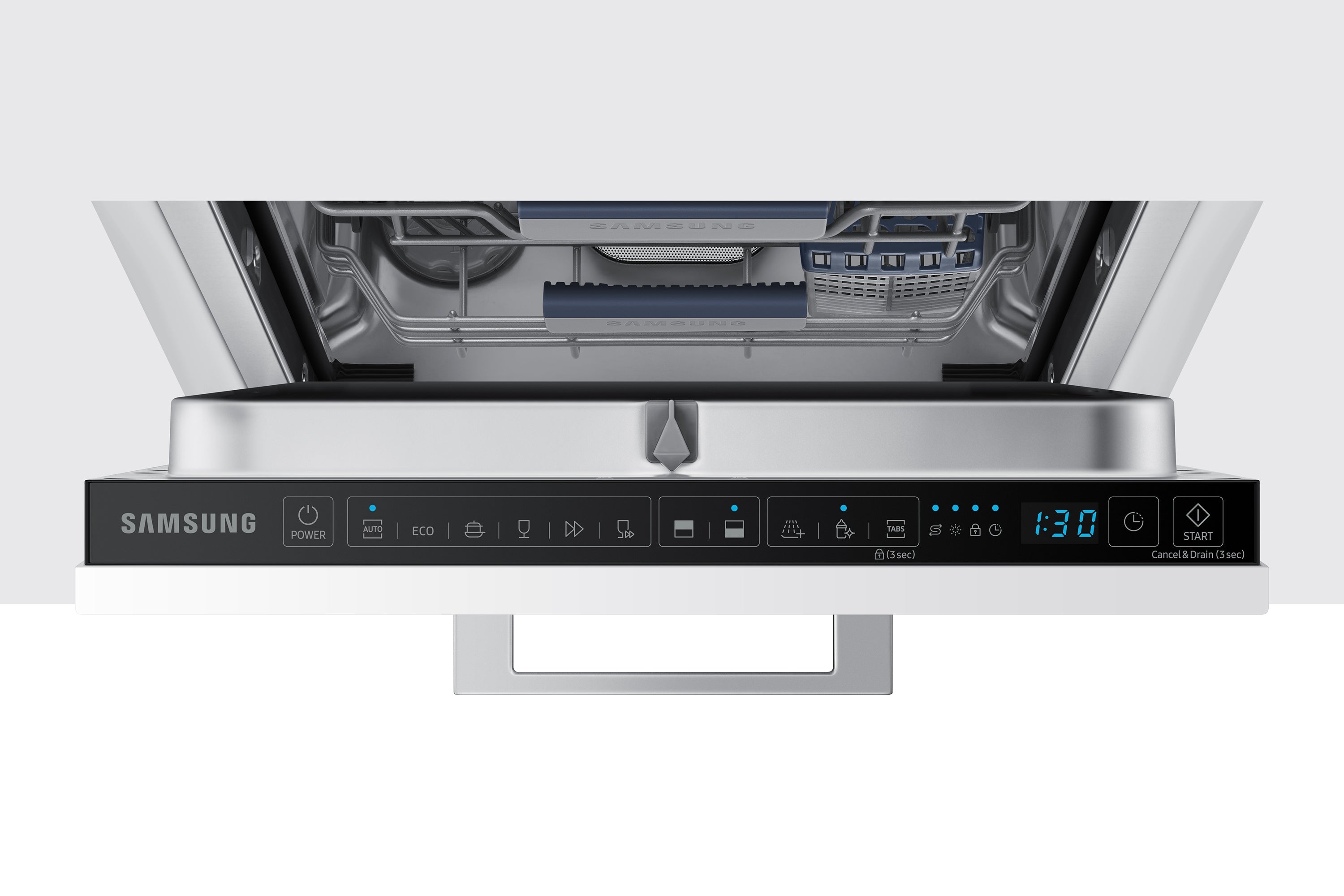 Lavastoviglie Da Incasso Slim a Scomparsa Totale Samsung DW50R4060BB Classe E