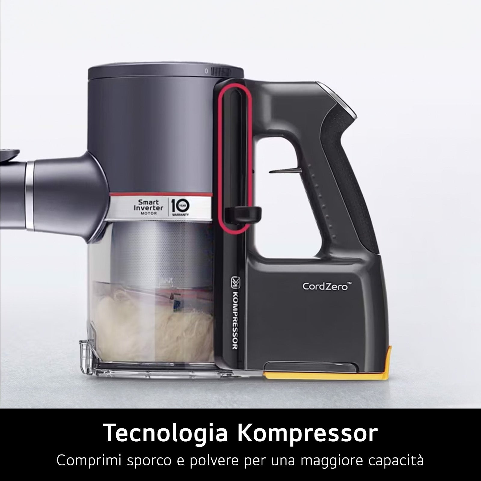 Aspirapolvere Kompressor LG CordZero A9K Lite 220W Beige