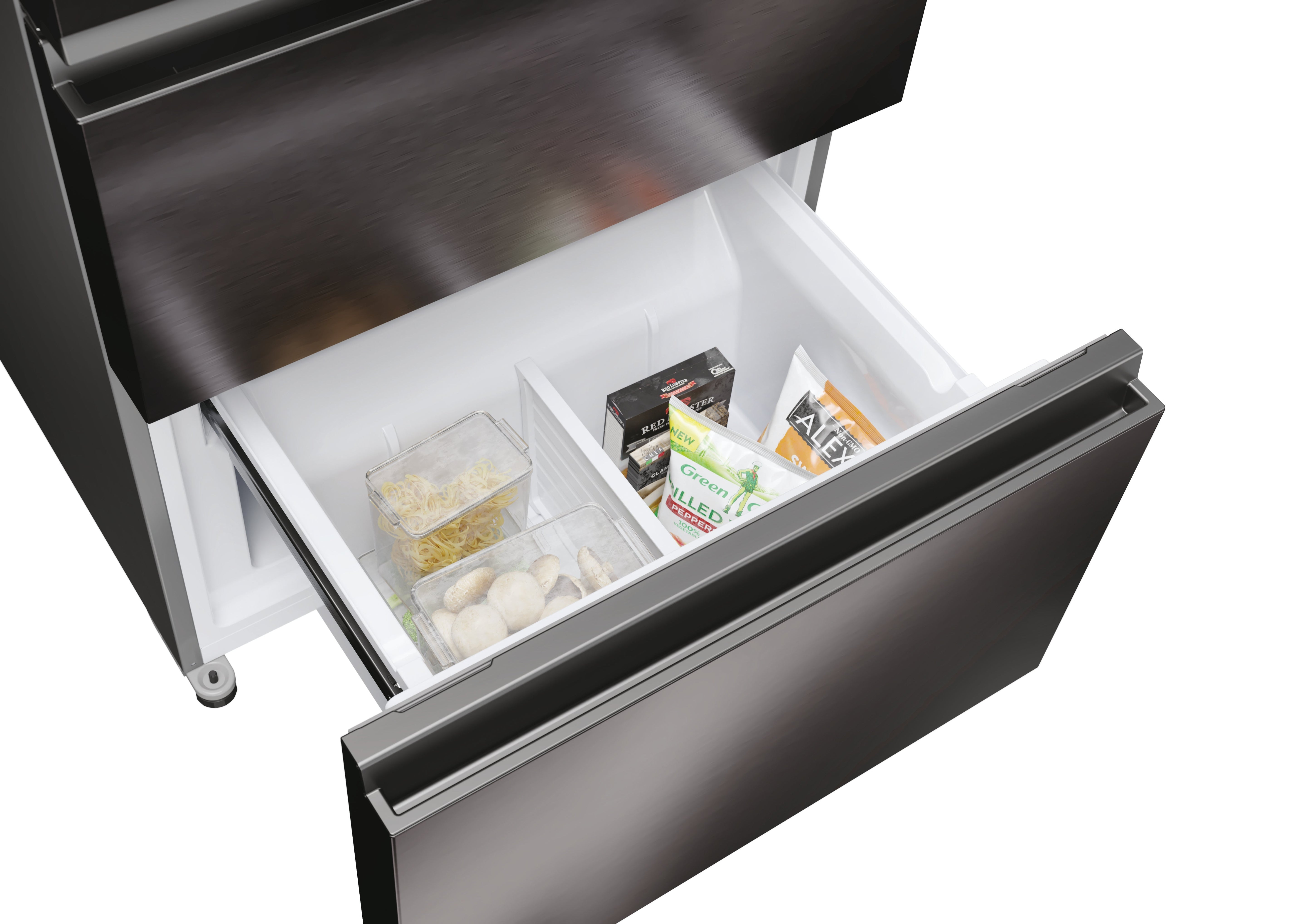 Frigorifero Side-by-Side Libera Installazione Haier HFR3718ENMD 402L Classe E Acciaio inox