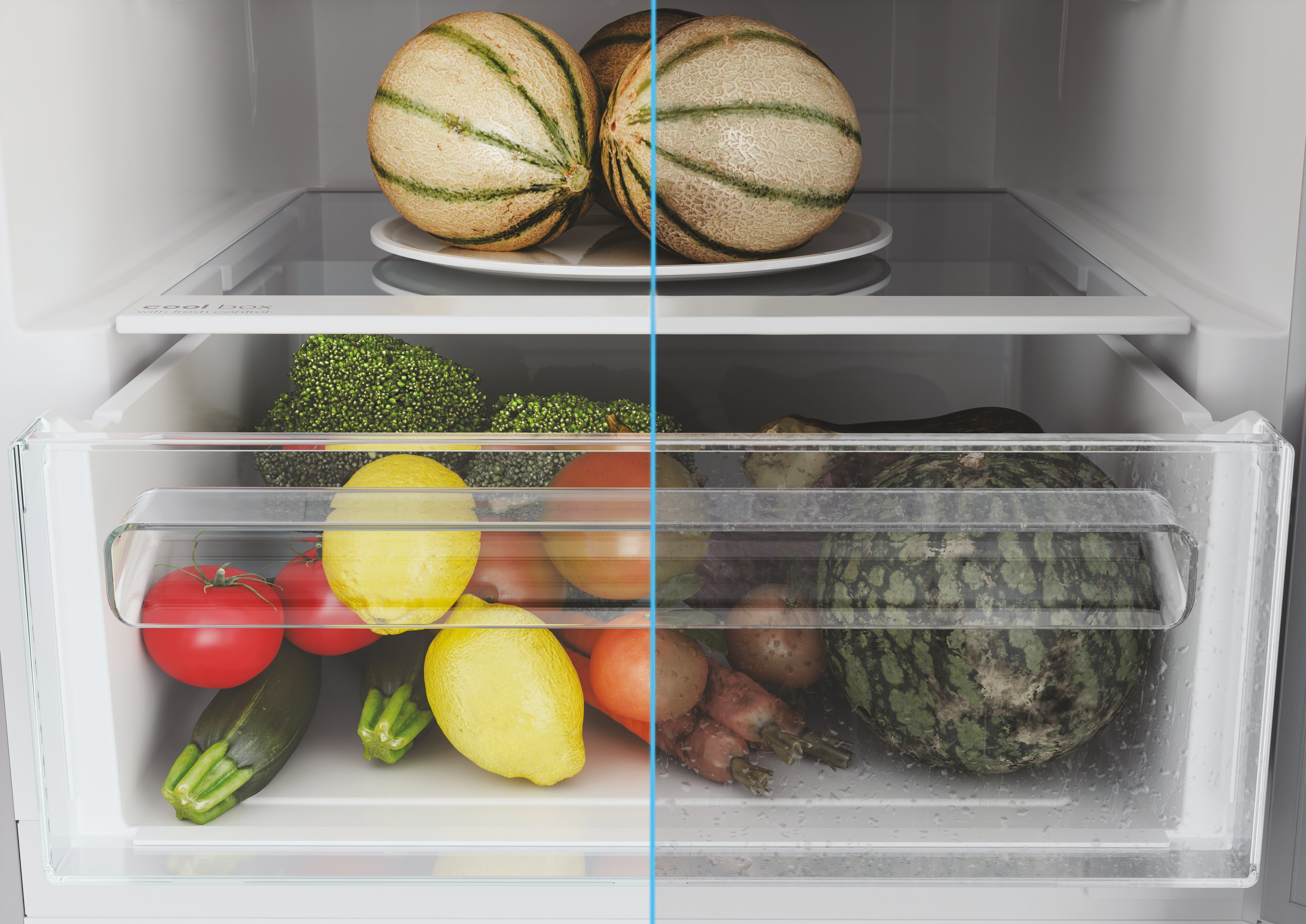 Frigorifero Con Congelatore Libera installazione Candy Fresco CCE3T618EW 341L Classe E Bianco