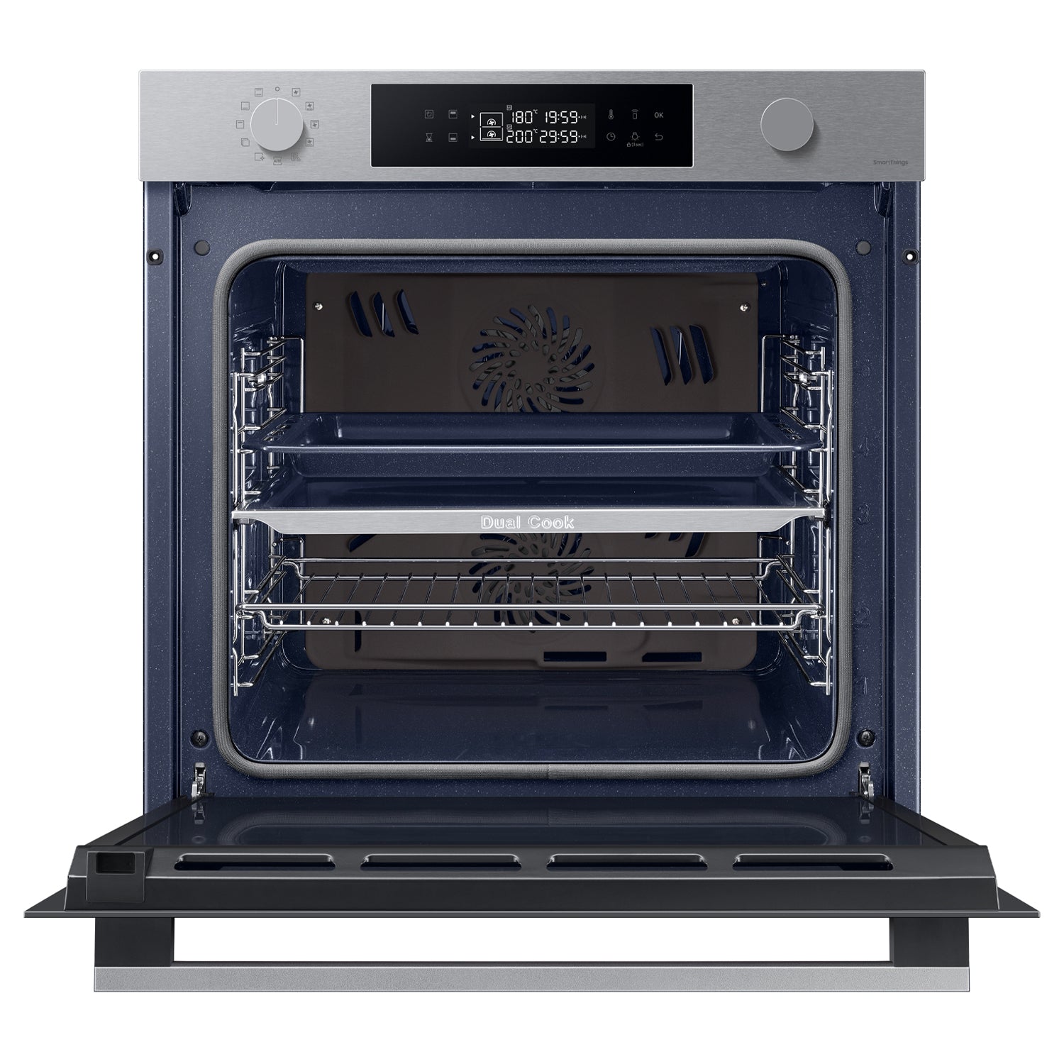 Forno Da Incasso Samsung Dual Cook Flex™ Serie 4 NV7B44403BS 76L Classe A+ Acciaio Inox