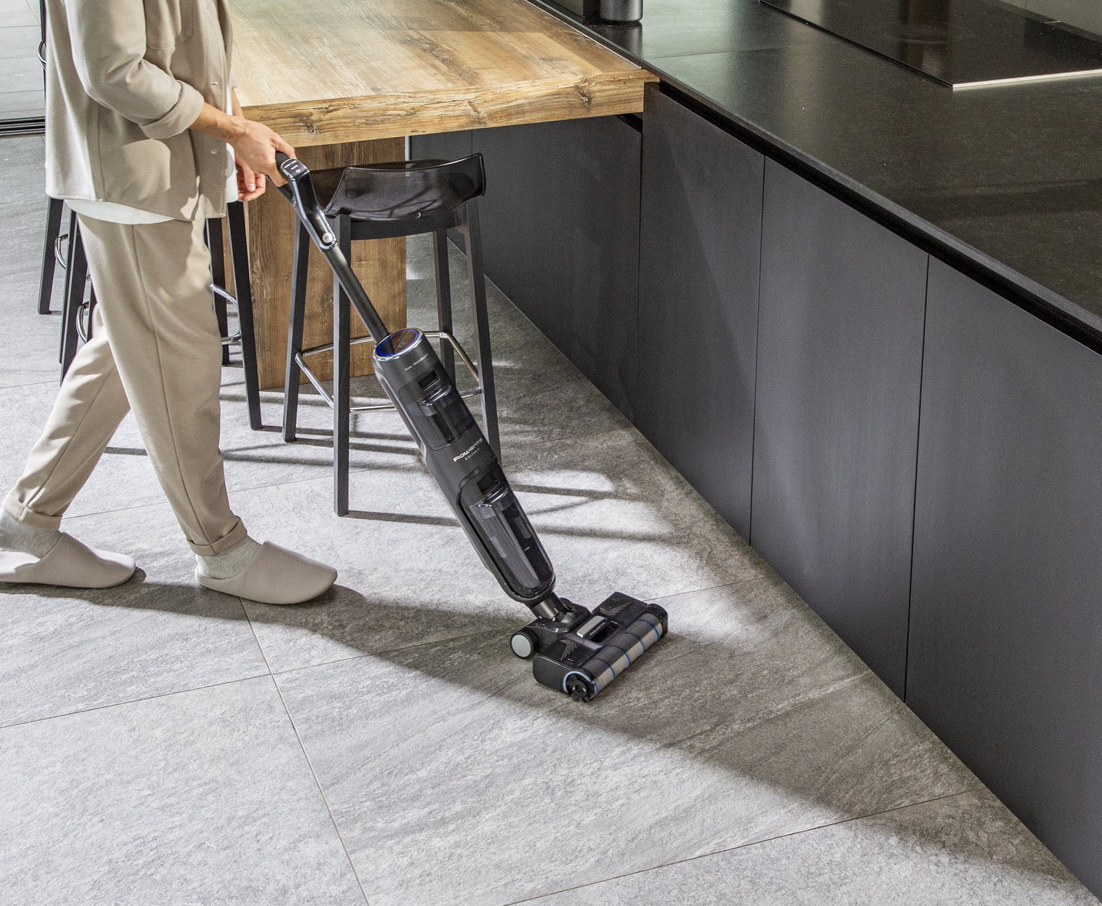 Lavapavimenti Senza Fili Rowenta X-Clean 4 GZ5035 200W Grigio