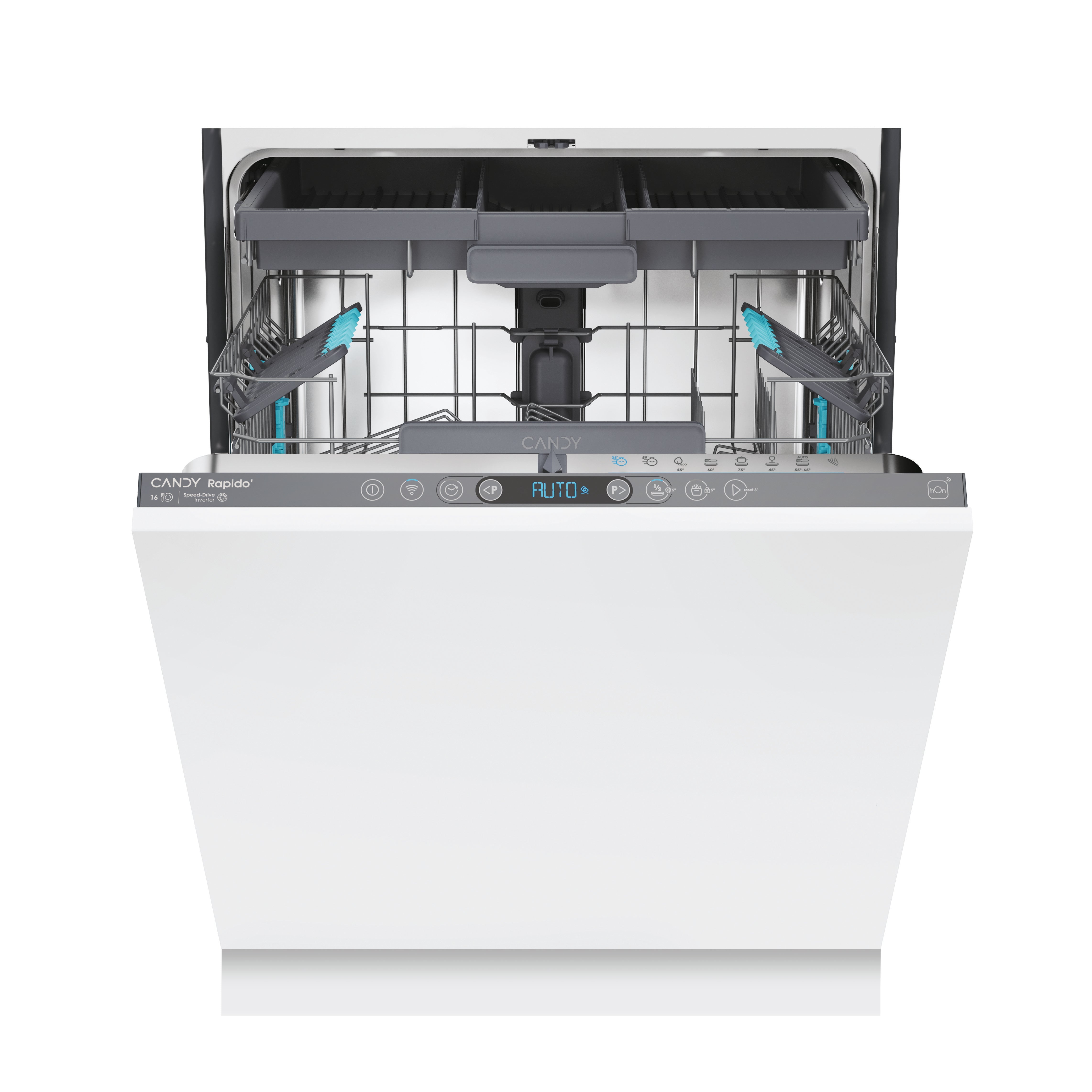Lavastoviglie Da Incasso a Scomparsa Totale Candy RapidÓ CI 6E7F1A 16 Coperti Classe E