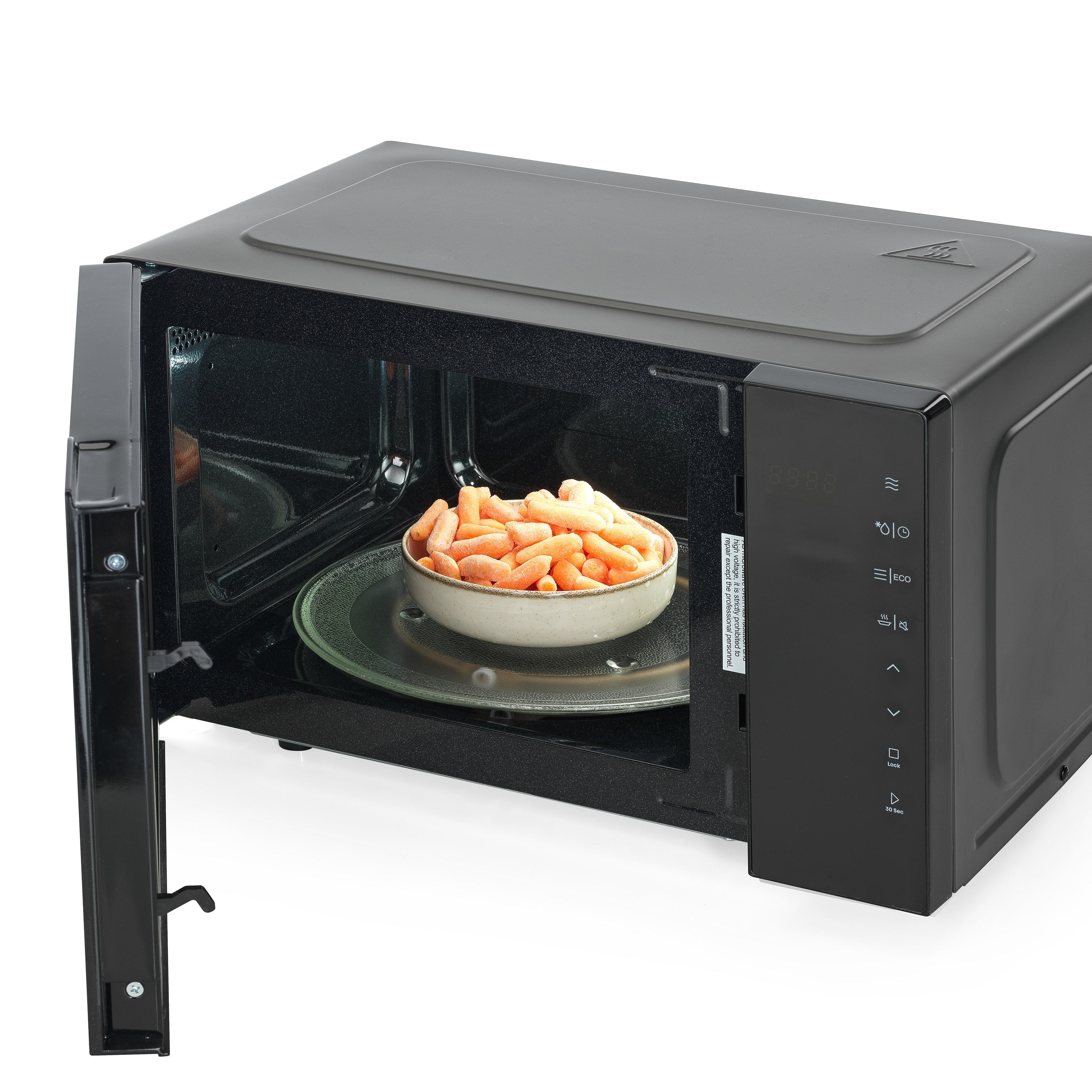 Microonde Libera Installazione Hisense H23MOBS5H4 Nero 800 W (23L)