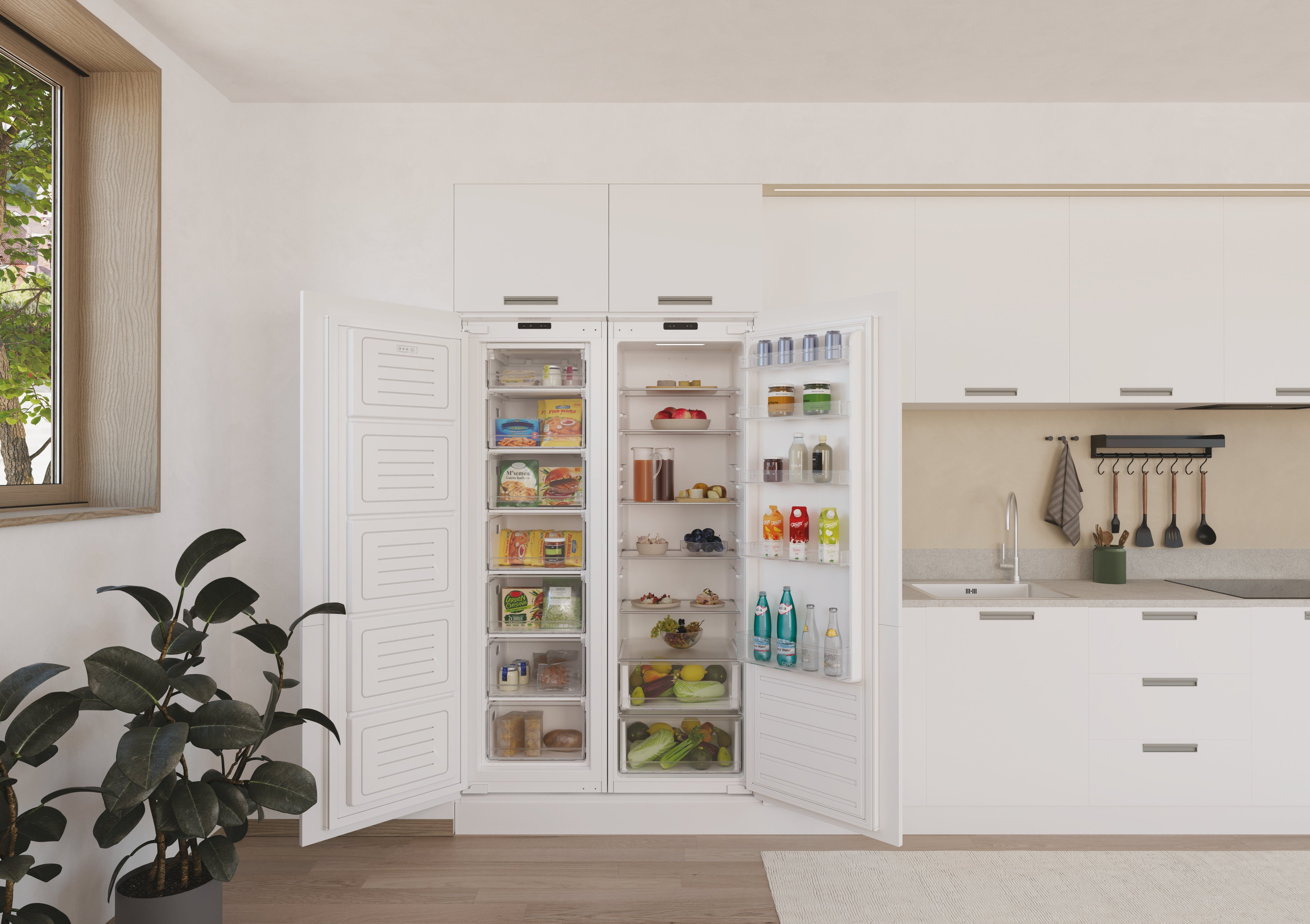 Frigorifero Monoporta Da Incasso Candy CMS518EW 316L Classe E