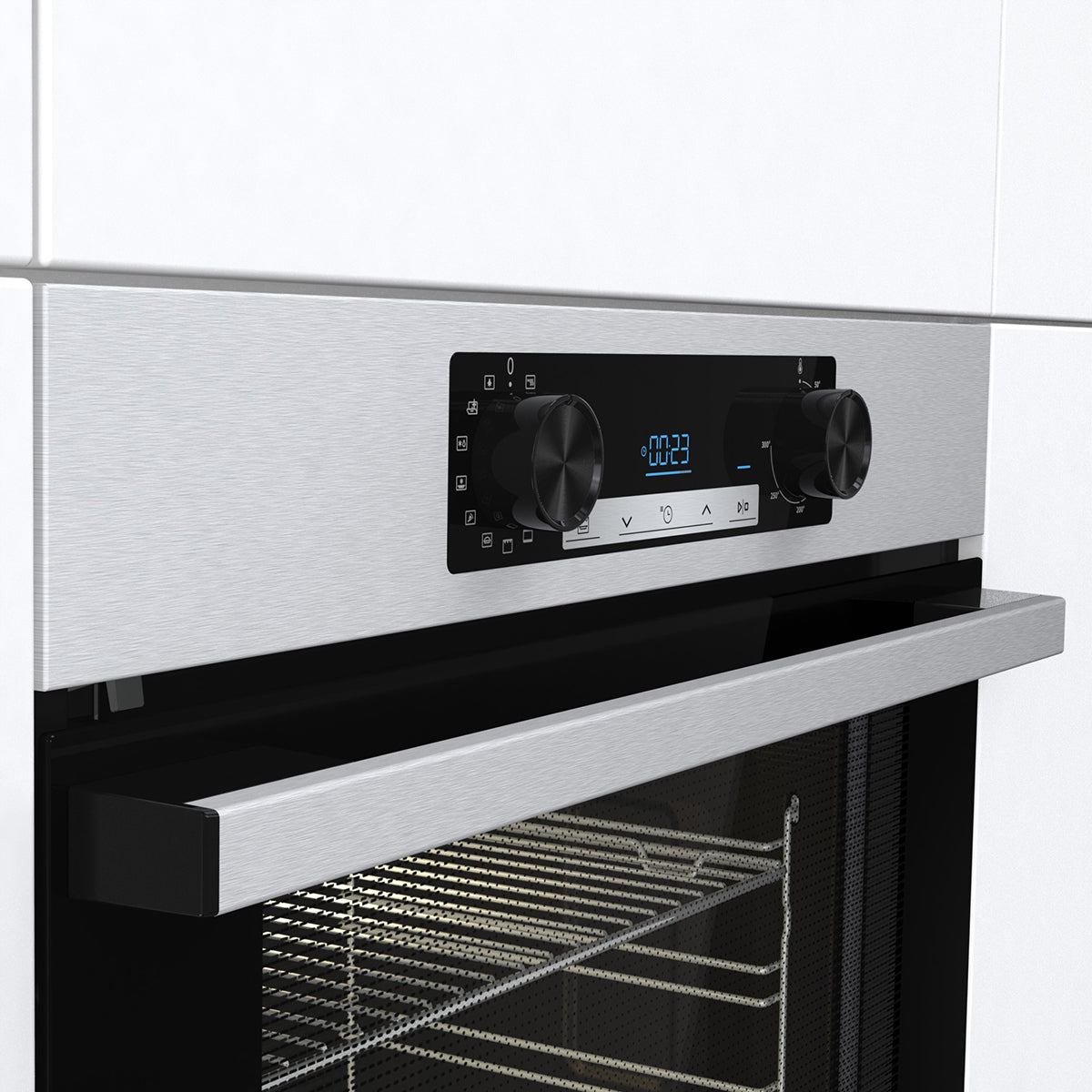Forno Multifunzione Da Incasso Hisense BI64213PX 77L 3500W in Acciaio Inox