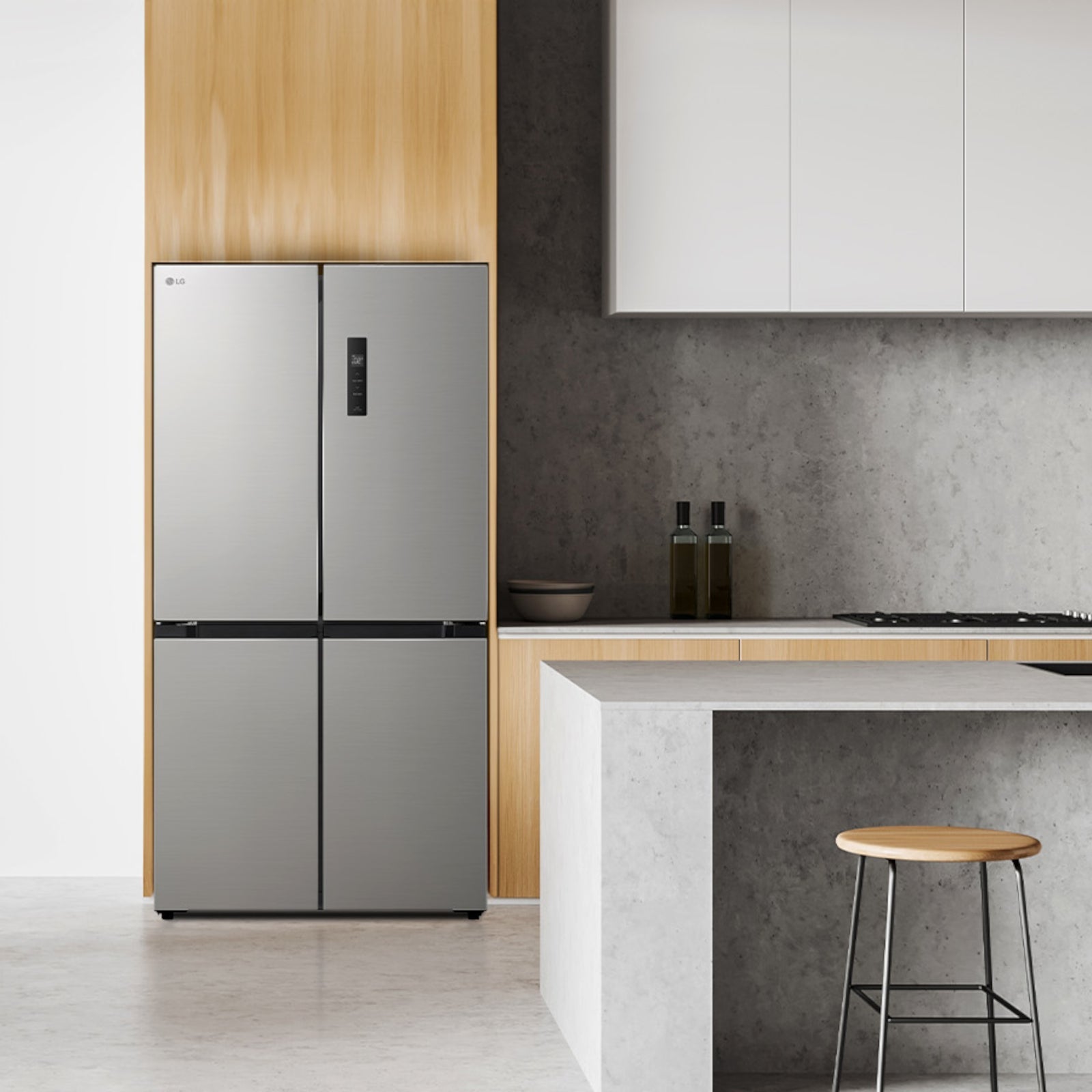 Frigorifero Multidoor Libera Installazione LG GMM41MSBEM 474L Classe E Silver