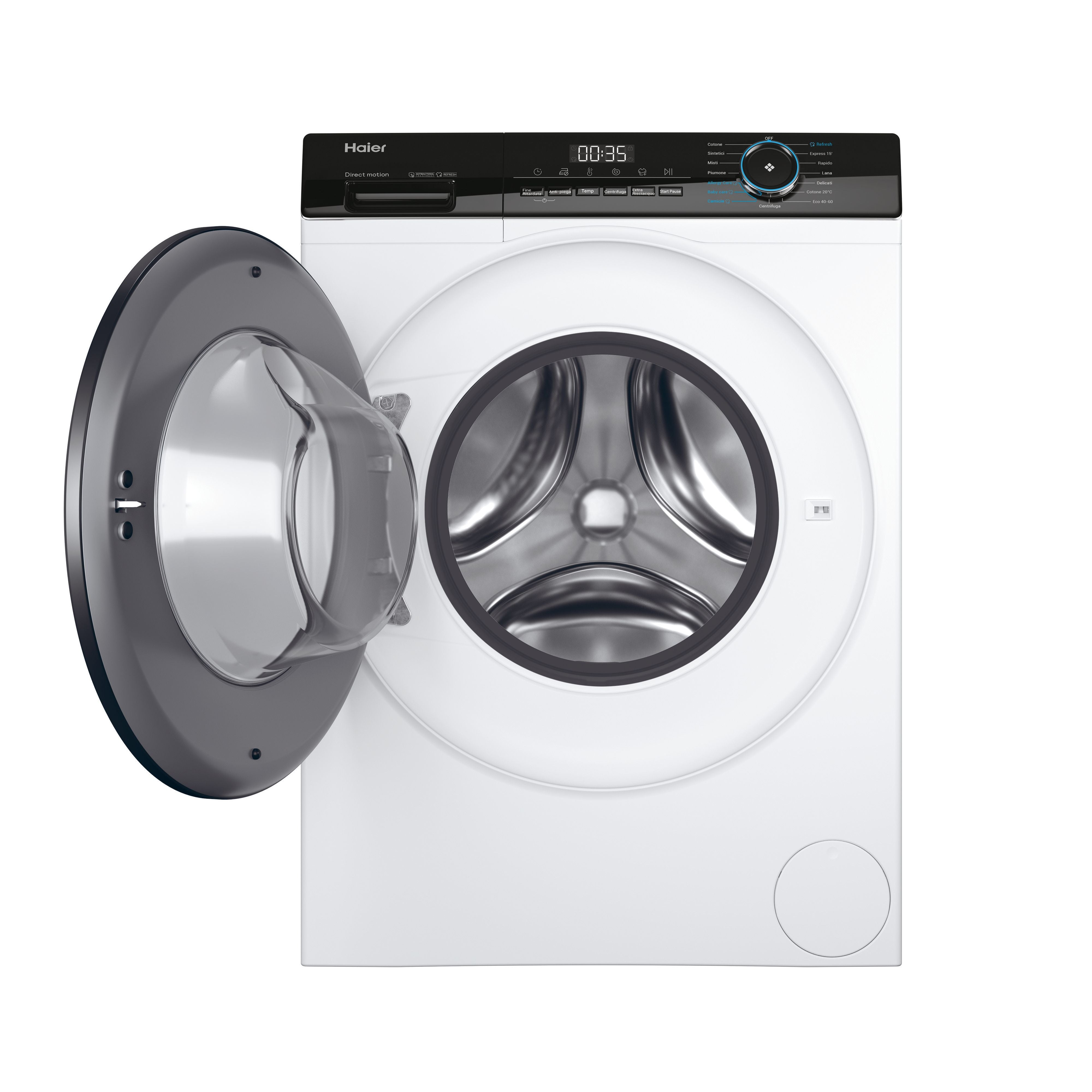 Lavatrice Libera Installazione Caricamento Frontale Haier I-Pro Series 3 HW90-B14939-IT 9 kg 1400 Giri/min Bianco Classe A