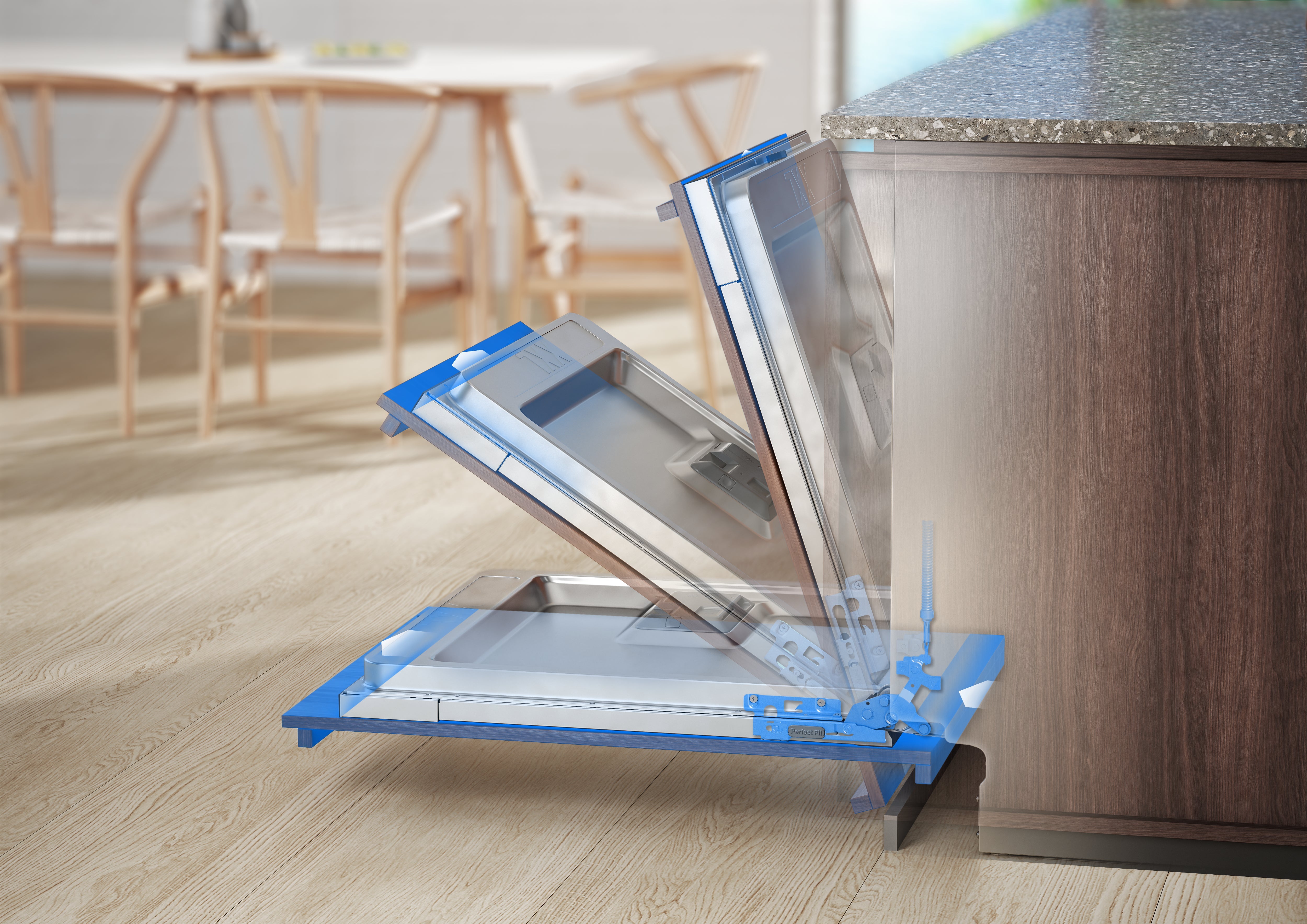 Lavastoviglie Da Incasso A Scomparsa Totale Electrolux Serie 600 SatelliteClean EES68510L 14 Coperti Classe B