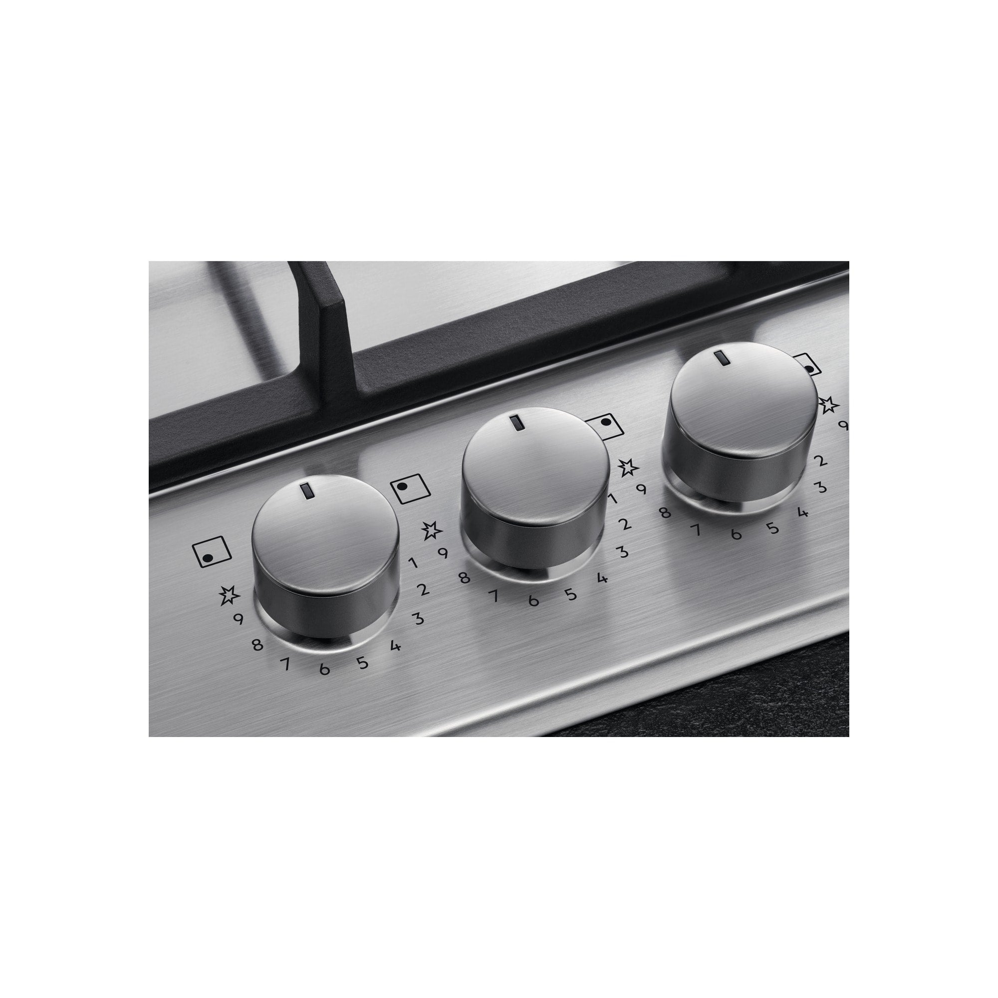 Piano Cottura a Gas Da Incasso AEG Serie 3000 HGB64400SM Slim Line 60 cm