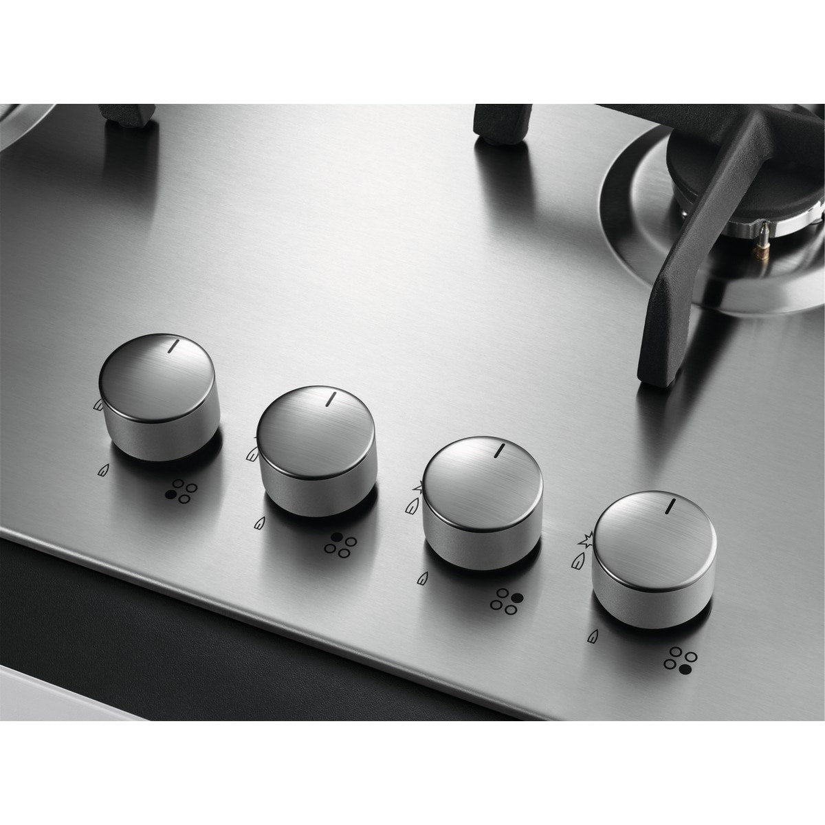 Piano Cottura a Gas Da Incasso AEG Serie 3000 HGB64400SM Slim Line 60 cm