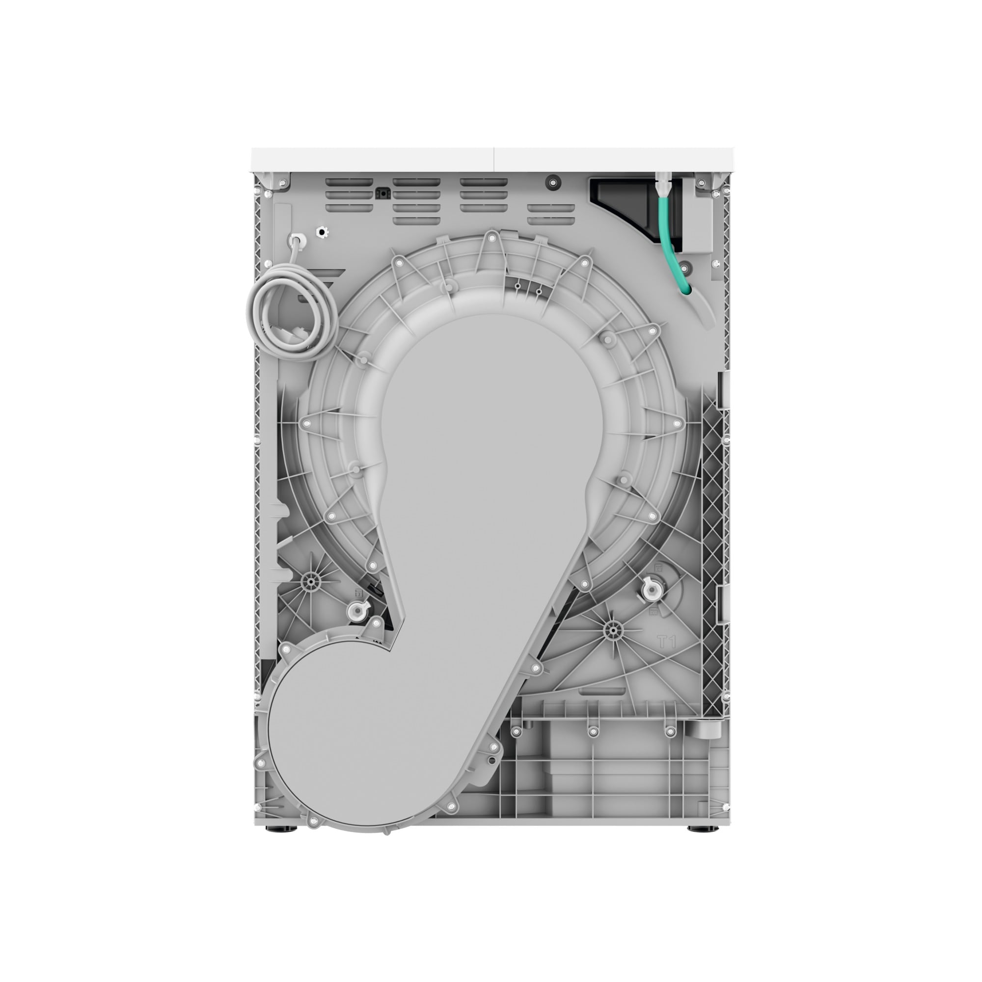 Asciugatrice Libera Installazione Caricamento Frontale AEG Series 7000 SensiDry TR7HG8C 8 Kg Bianco Classe C