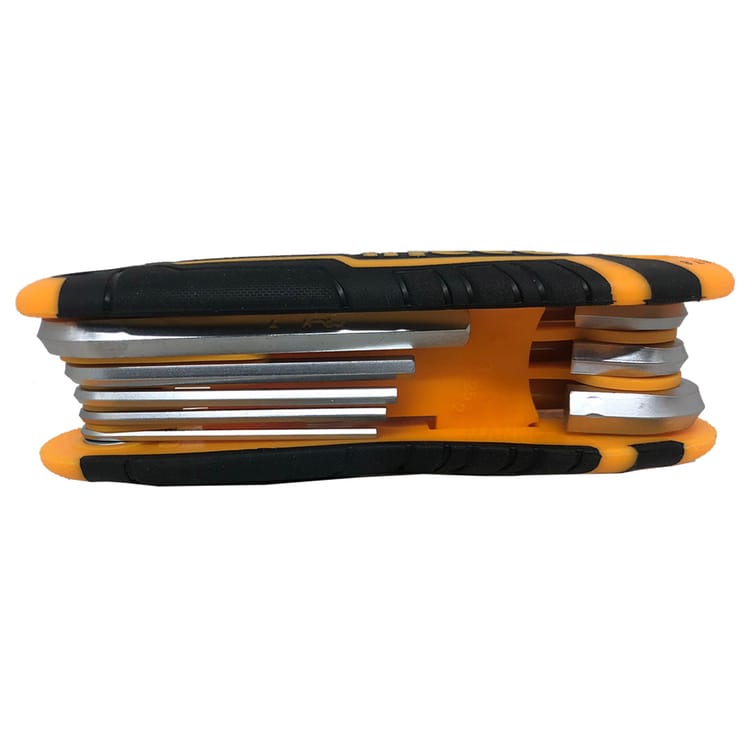 INGCO Assortimento di 8 Chiavi Esagonali Pocket