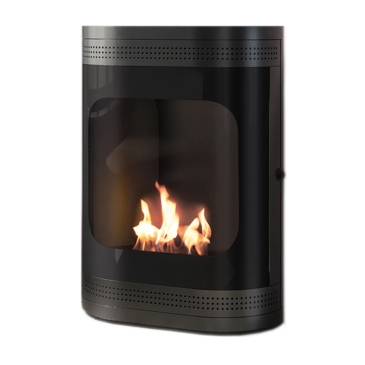 TECNOAIR SYSTEM Camino a Bioetanolo Ruby da Pavimento Modello KYOTO Da 3,0 kW - Colore Nero