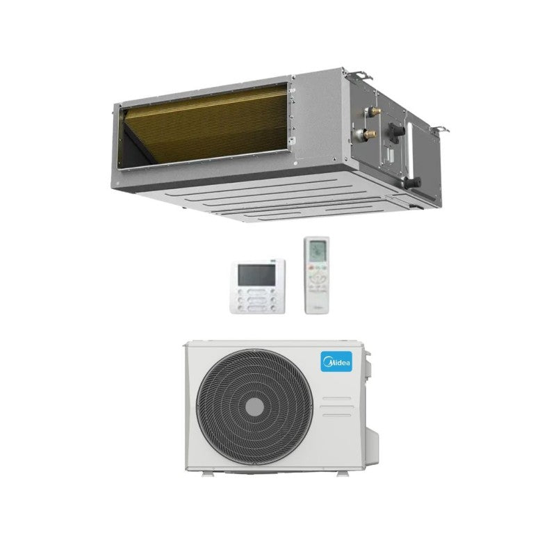 Condizionatore Climatizzatore Midea Canalizzato Serie A7 Inverter R32 24000 BTU MTJ-24HWFNX(GA) Wi-Fi Integrato