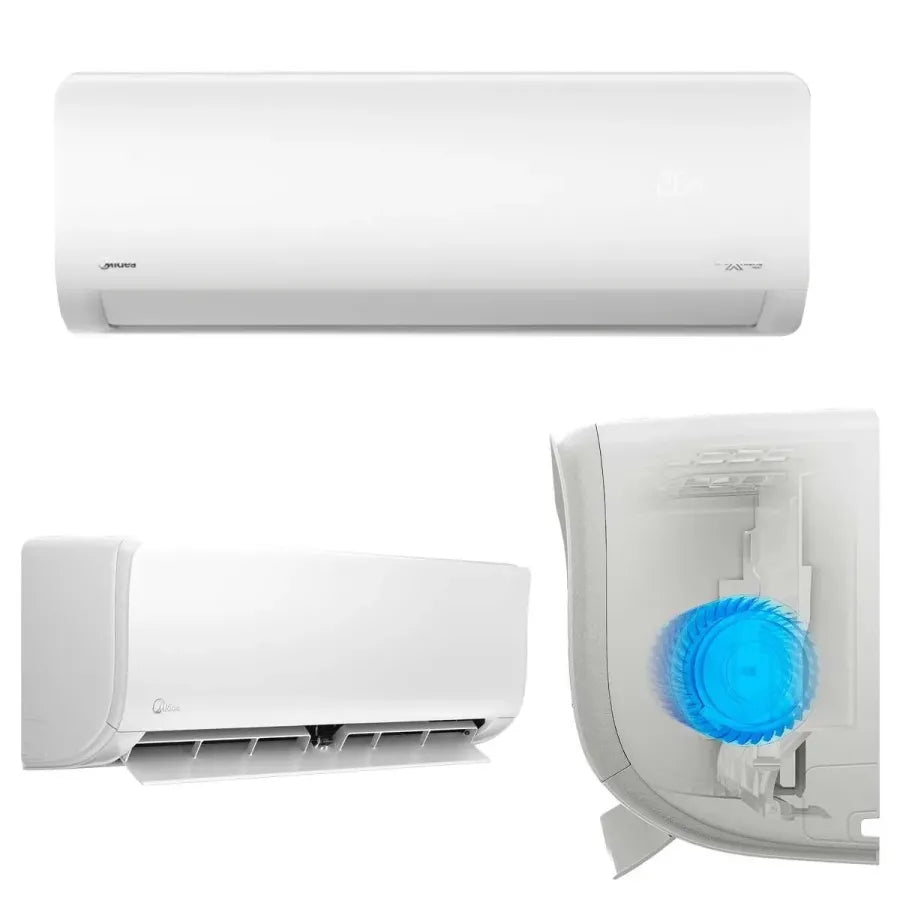 Condizionatore Climatizzatore Midea Penta Split Inverter R-32 Xtreme Pro Green 9000+9000+9000+12000+12000 BTU Con M5OE-42HFN8-Q Wi-Fi Incluso