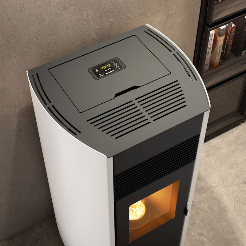 Stufa a Pellet ad Aria Palazzetti Ecofire Milù 8 Kw - Vari Colori