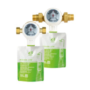 Acqua Brevetti MiniDUE OTTONE Pompa Dosatrice Volumetrica Con Sacca per ACQUASIL 2/15® - Attacchi  3/4" M- Cod. PM111