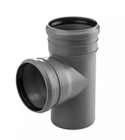 Tee Ridotto 87°30' Wavin ad Innesto PP ED TECH Disponibile in Vari Diametri