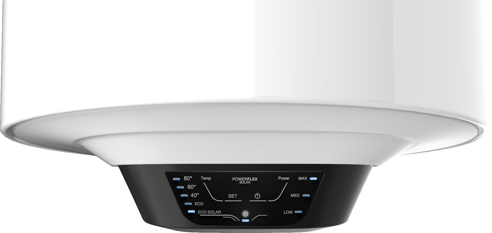 Ariston Scaldabagno Elettrico ad Accumulo Ariston Pro1 Powerflex Solar 80 Litri VERTICALE - Cod. 3201692