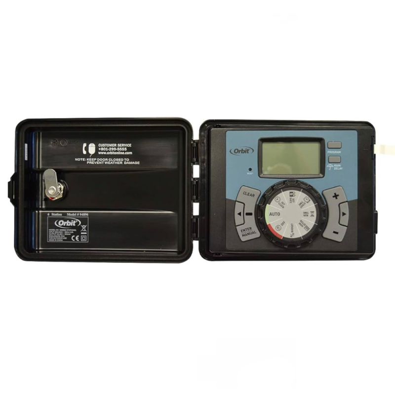 Irritec&Siplast Programmatore ORBIT HRC-100-C Easy-Set Logic con trasformatore interno da 4, 6, 9 o 12 zone