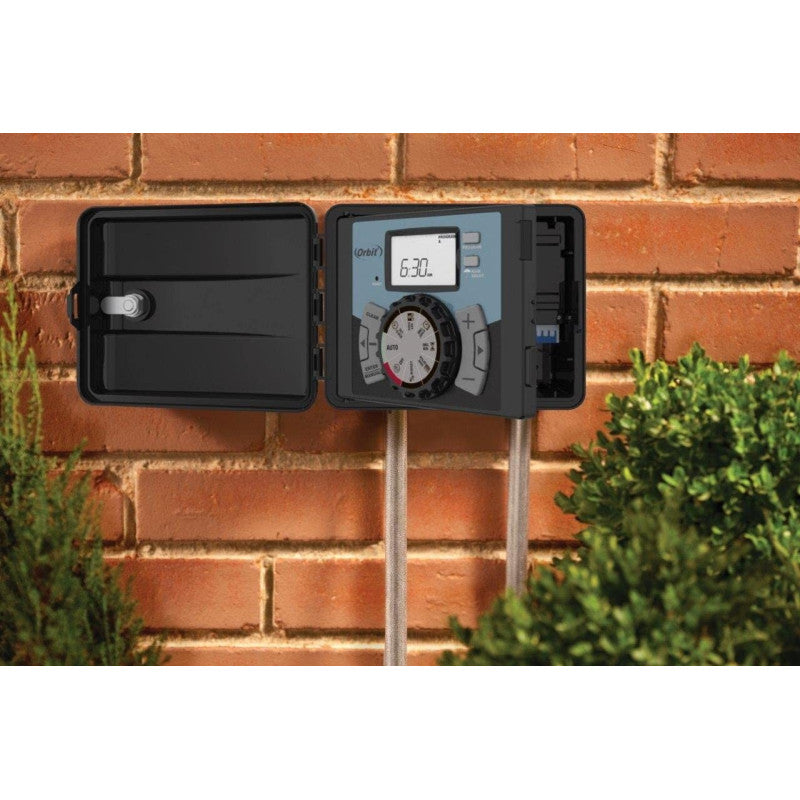 Irritec&Siplast Programmatore ORBIT HRC-100-C Easy-Set Logic con trasformatore interno da 4, 6, 9 o 12 zone