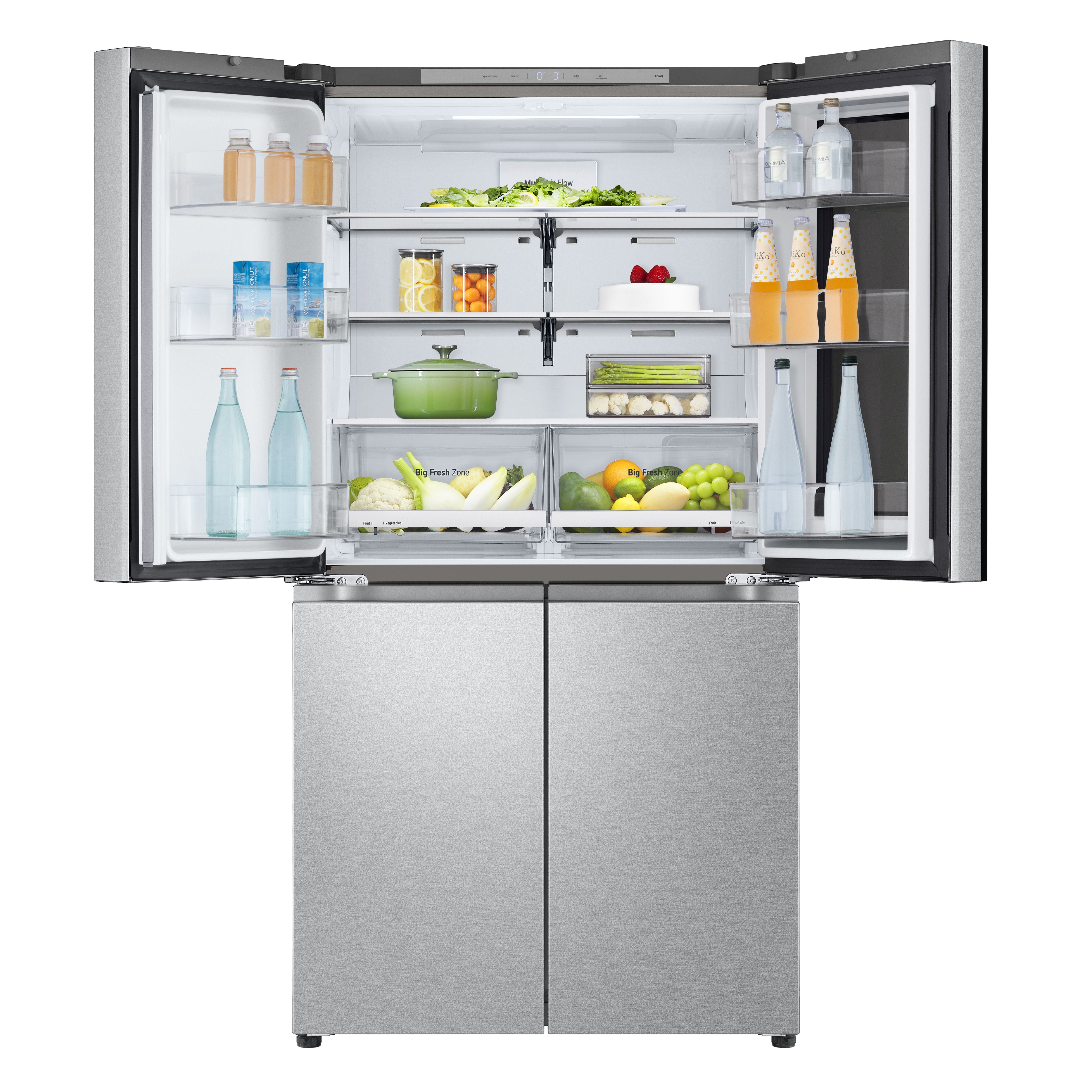 Frigorifero Multidoor Libera Installazione LG InstaView GMV960MBDE 666L Classe E Argento