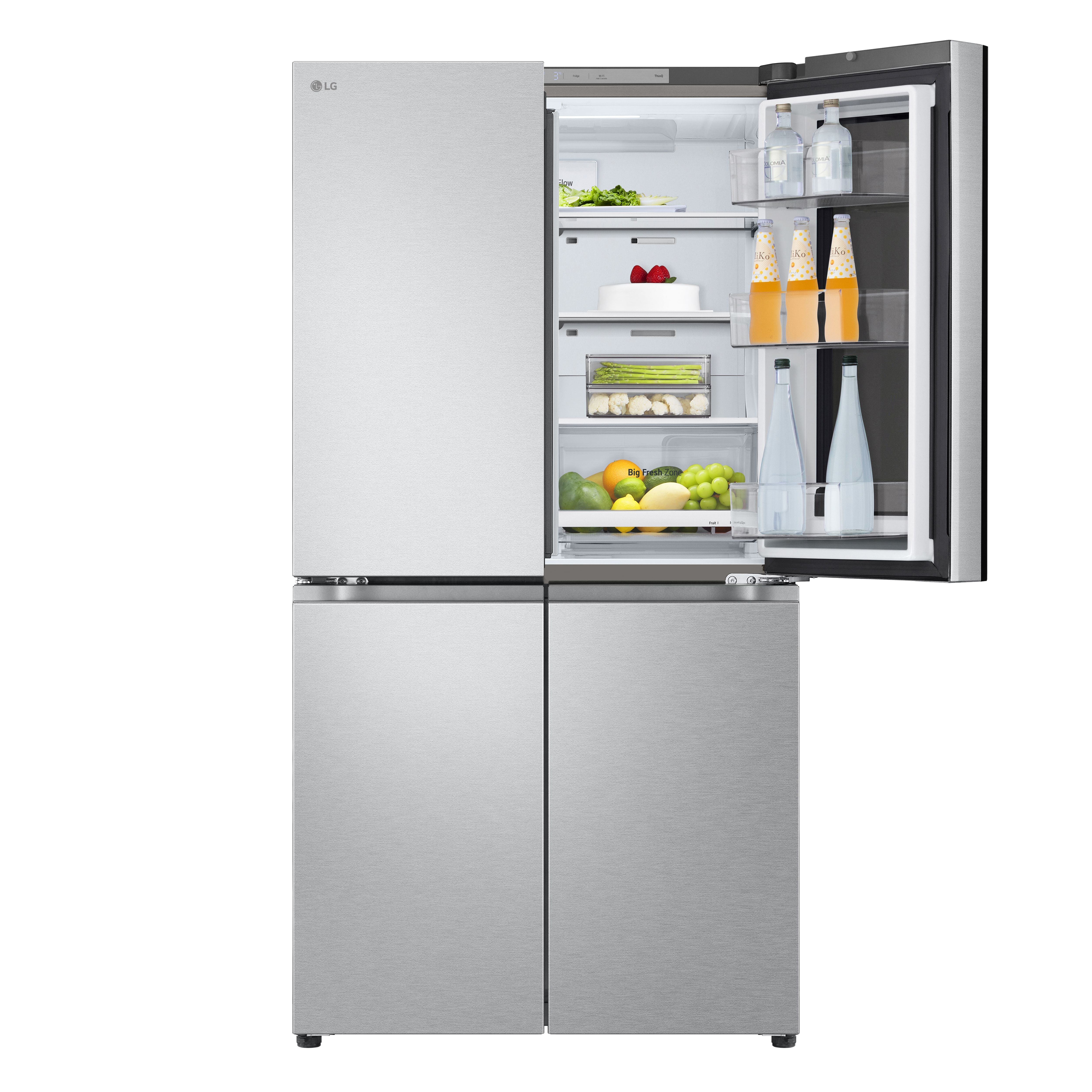 Frigorifero Multidoor Libera Installazione LG InstaView GMV960MBDE 666L Classe E Argento