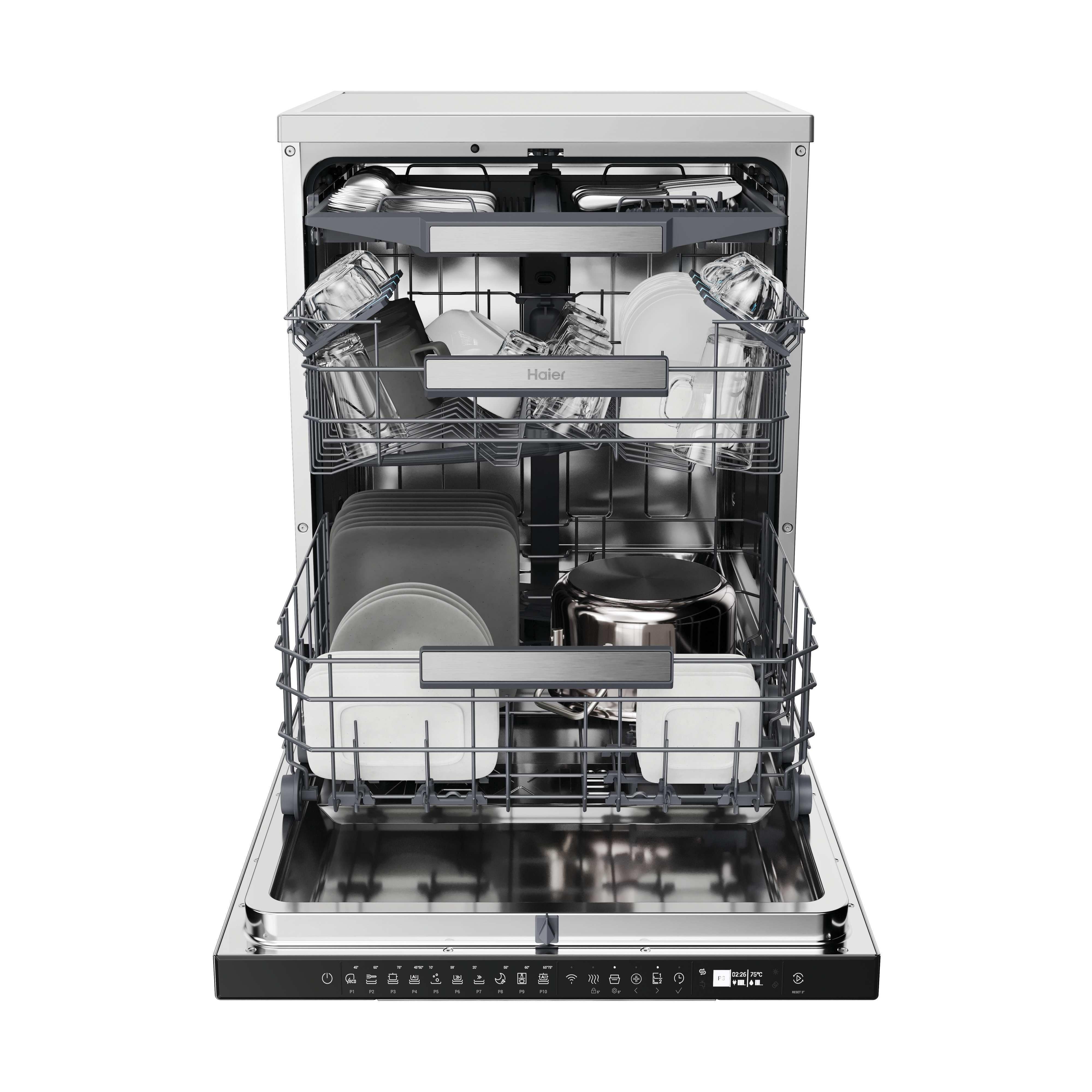 Lavastoviglie Libera installazione Haier XF 5C4M1X 15 coperti C