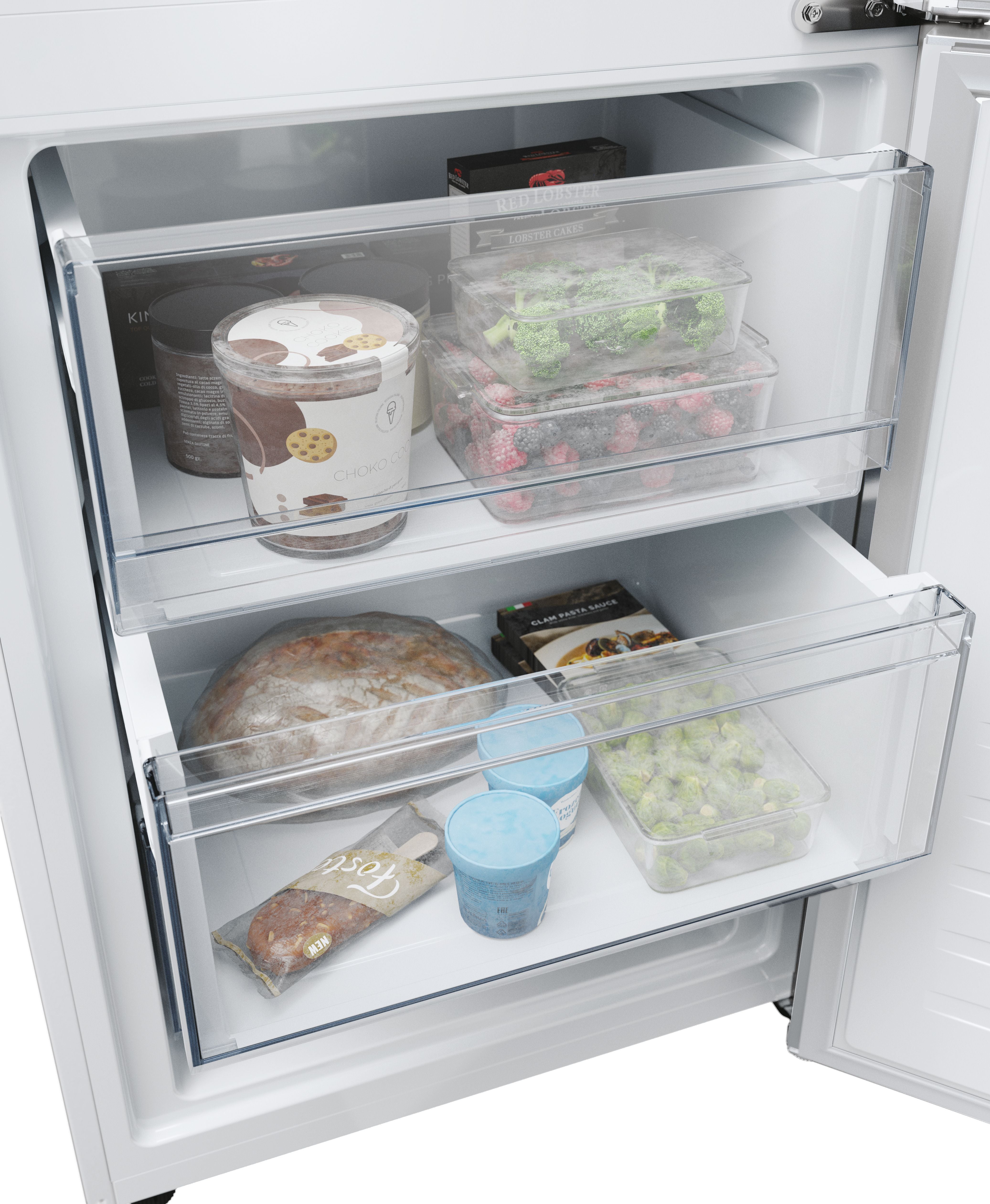 Figorifero Con Congelatore Libera Installazione Haier 2D 60 Series 5 Pro HDPW5618DNPW 352L Classe D Bianco