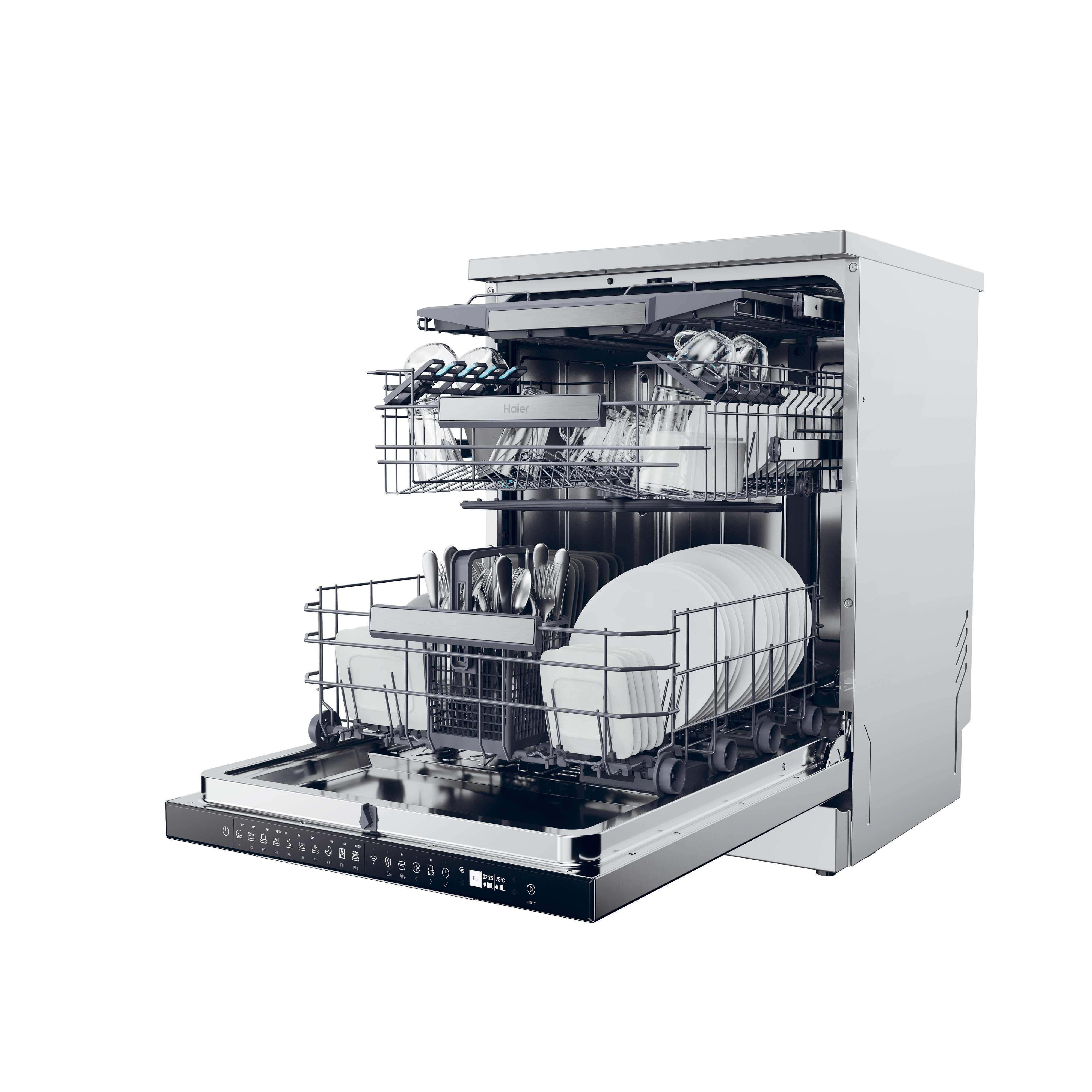 Lavastoviglie Libera installazione Haier XF 5C4M1X 15 coperti C