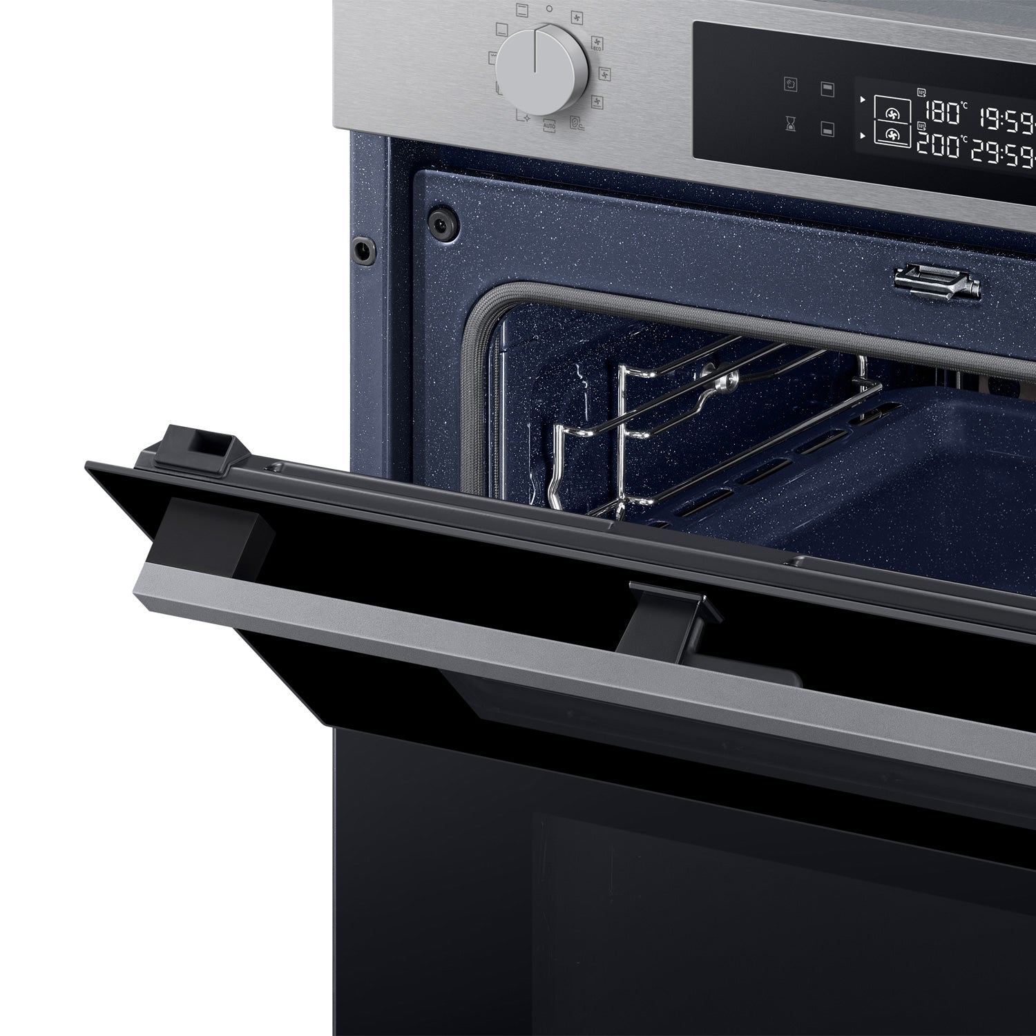 Forno Da Incasso Samsung Dual Cook Flex™ Serie 4 NV7B45403BS 76L Classe A+ Acciaio Inox