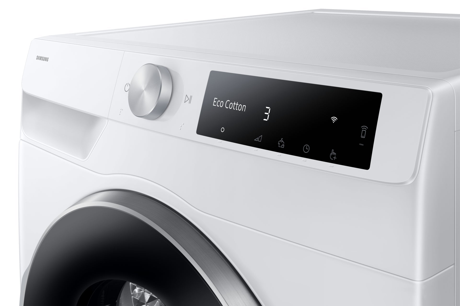 Asciugatrice Libera Installazione Caricamento Frontale Samsung Series 6 DV90DG6845LE 9 kg Bianco