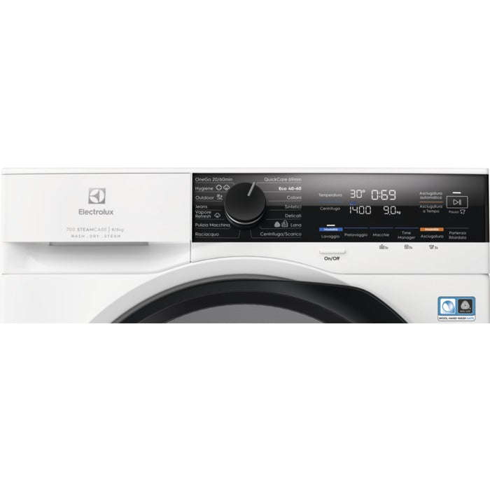Lavasciuga Libera Installazione Caricamento Frontale Electrolux EW7W495G 9/5kg Bianco Classe D