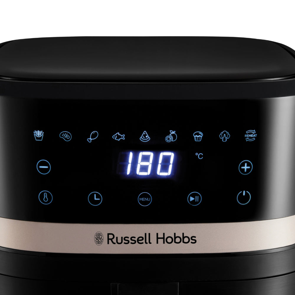 Friggitrice ad Aria Calda Russell Hobbs SatisFry Air Singolo 8,3L Indipendente 1800W Nero
