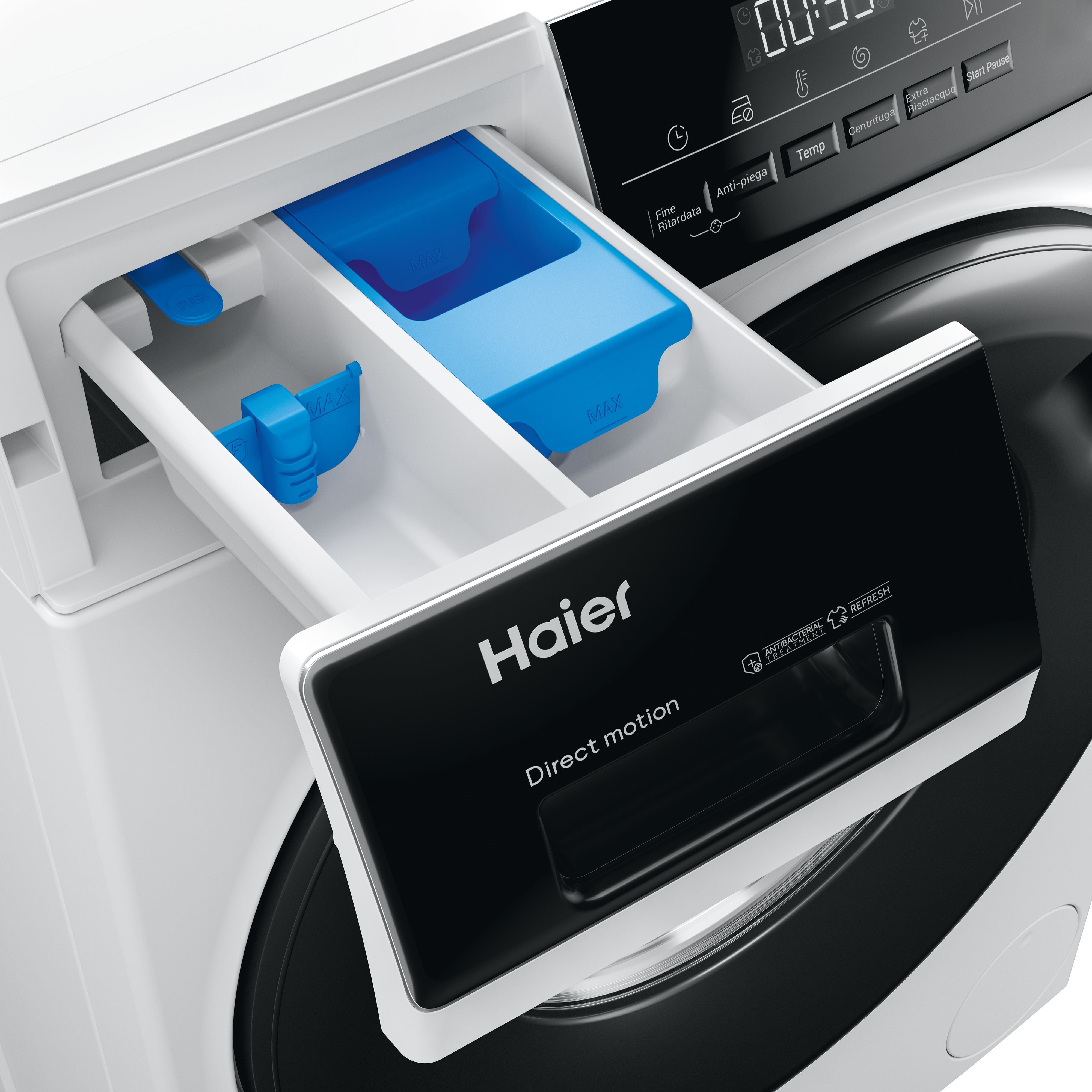 Lavatrice Libera Installazione Caricamento Frontale Haier I-Pro Series 3 HW90-B14939-IT 9 kg 1400 Giri/min Bianco Classe A