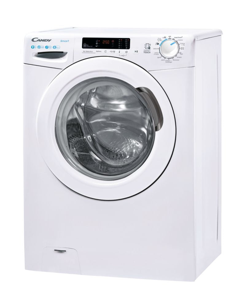 Lavatrice Libera Installazione Caricamento Frontale Candy Smart CS1292DE-11 9 kg 1200 Giri/min Bianco Classe D