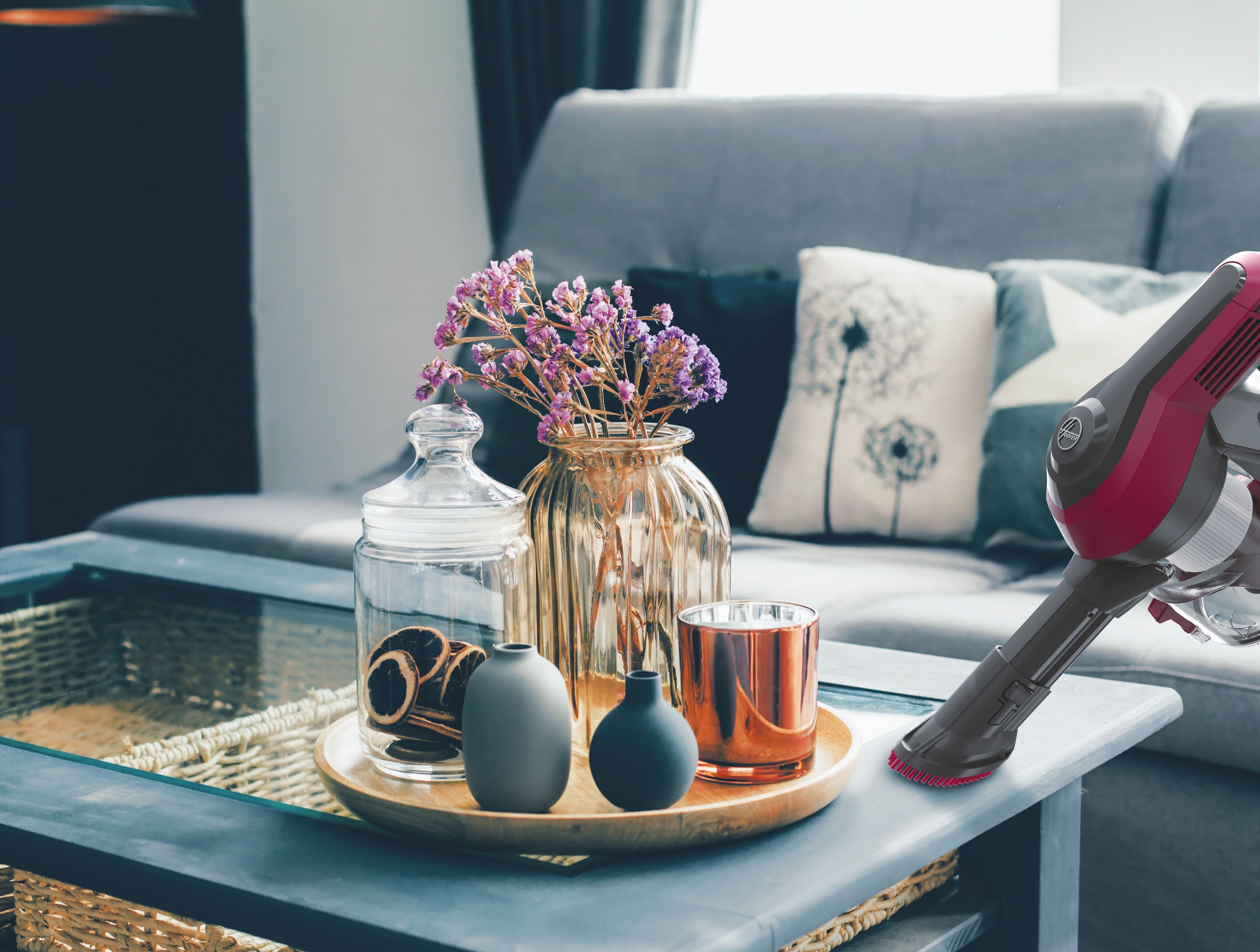 Scopa Elettrica Senza Filo Hoover HF110P 011 170W 0,9 Litri Magenta