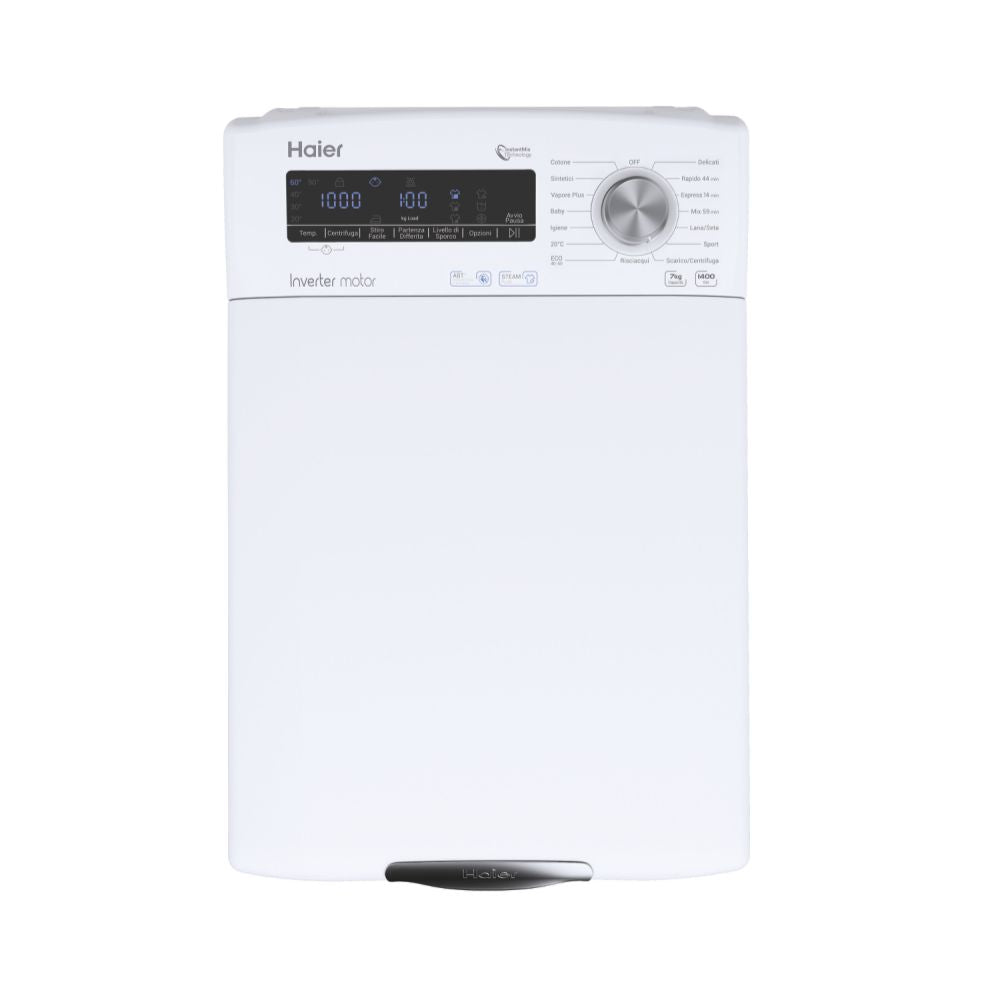 Lavatrice Libera Installazione Caricamento Dall'Alto Haier RTXSG47TMC5-11 7 kg 1400 Giri/min Bianco Classe A