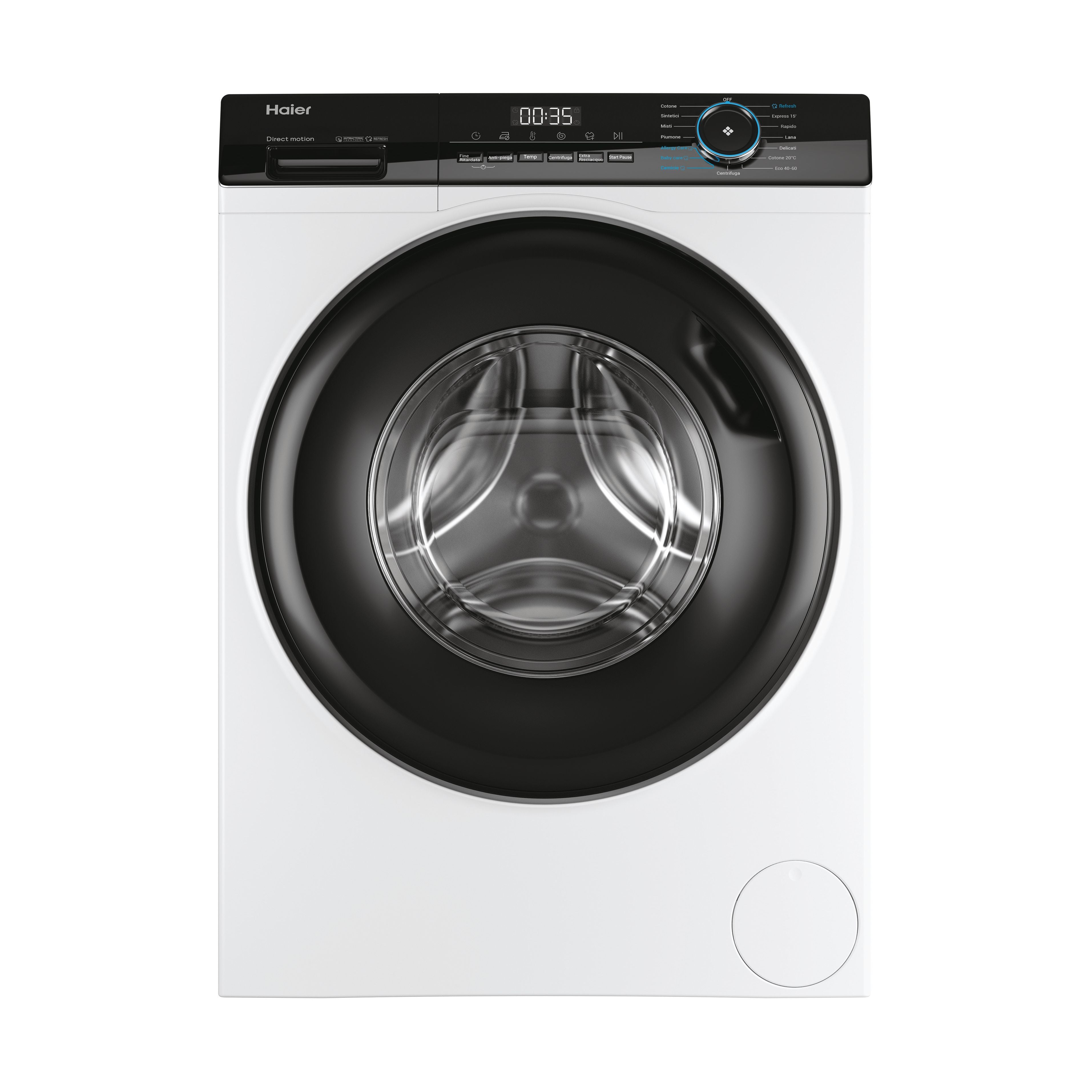 Lavatrice Libera Installazione Caricamento Frontale Haier I-Pro Series 3 HW100-B14939 10 kg 1400 Giri/min Bianco Classe A