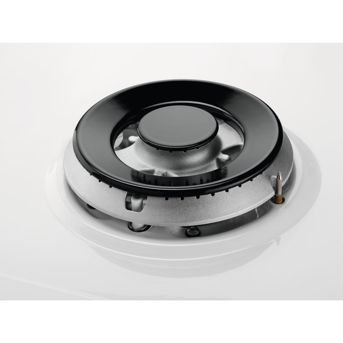 Piano Cottura Da Incasso Electrolux EGS6414W Bianco 60 cm Gas 4 Fornello(i)