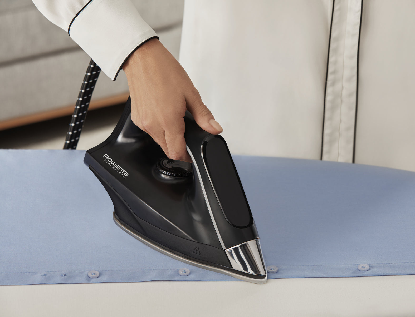 Ferro da Stiro con Caldaia Rowenta PowerSteam VR8317 2400W 1,7L Colore Nero