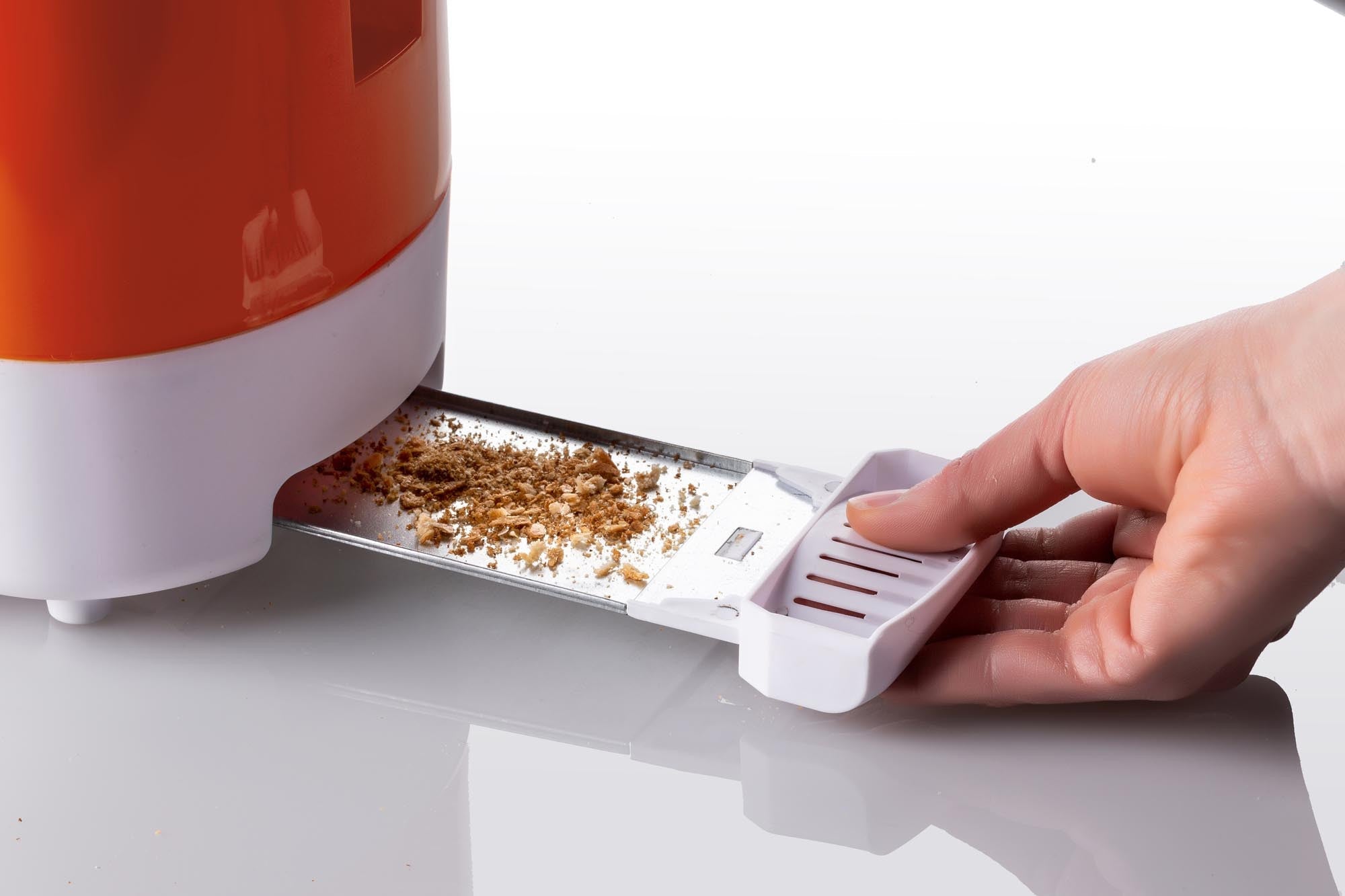 Tostapane con Pinze Ariete 159 Toastime 700 Watt Bianco e Arancio