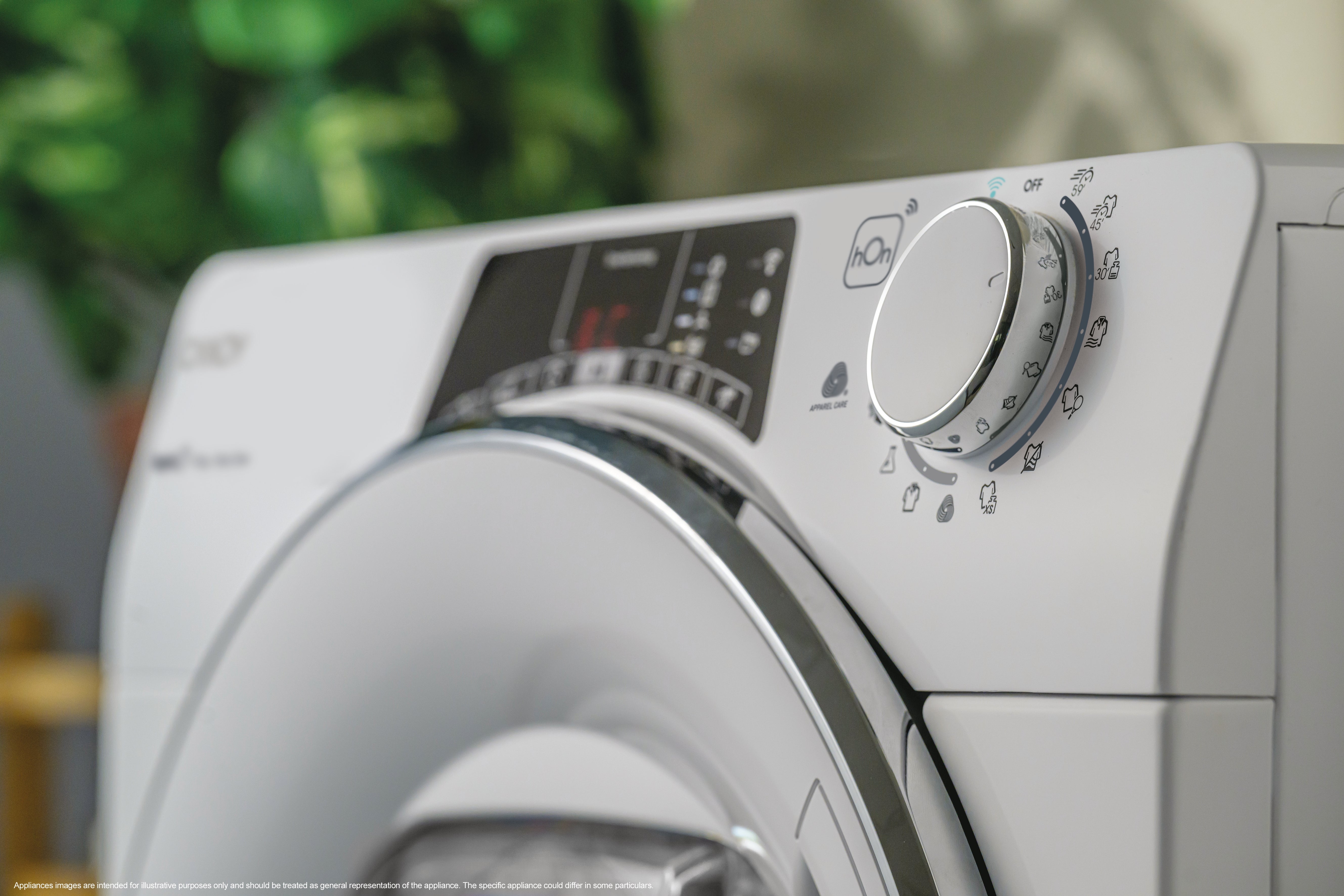 Asciugatrice Libera Installazione Caricamento Frontale Candy RapidÓ ROE H9A2TCEX-S 9 kg Bianco Classe E