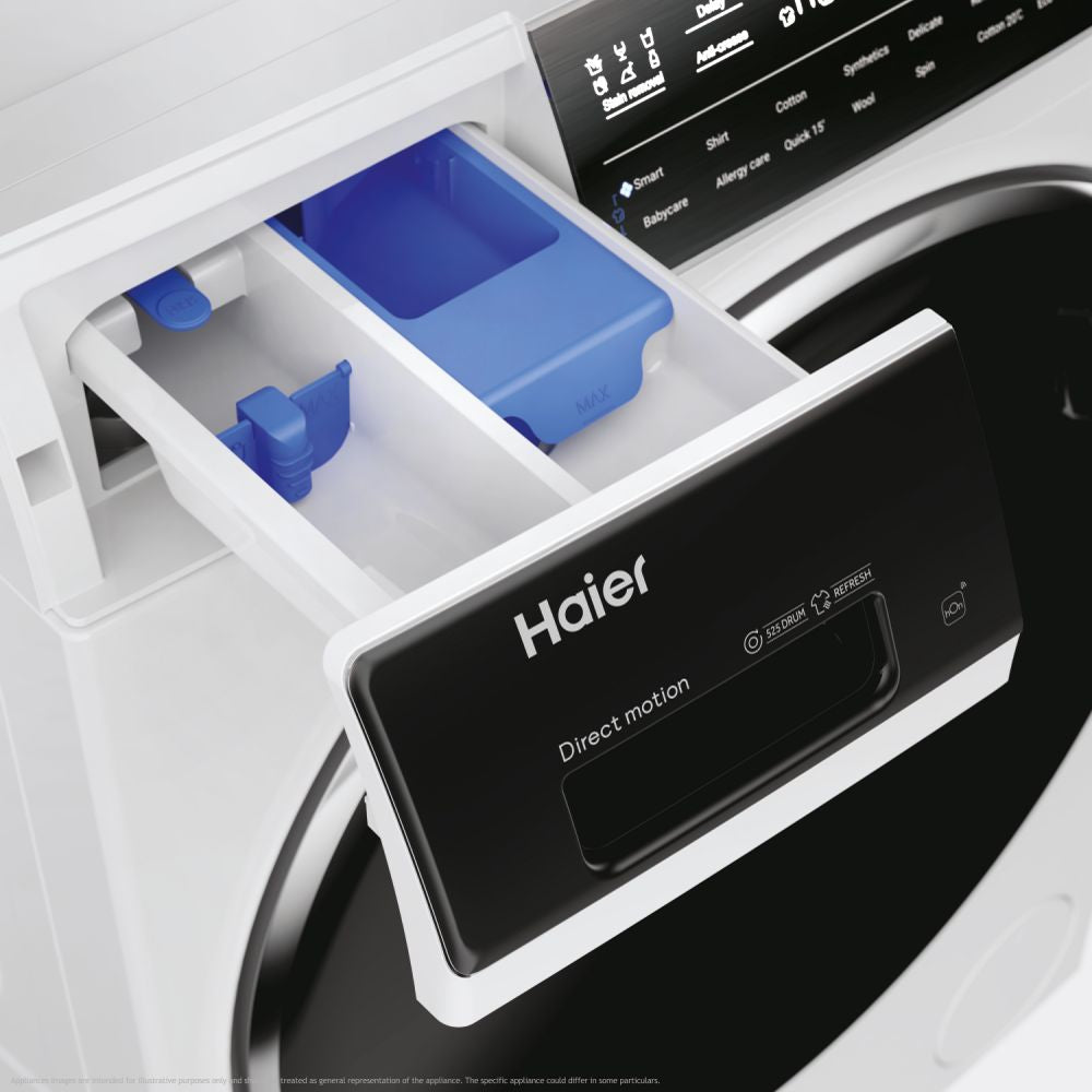 Lavatrice Libera Installazione Caricamento Frontale Haier I-Pro Series 7 Plus HW80-B14979TU1 8 kg 1400 Giri/min Bianco Classe A