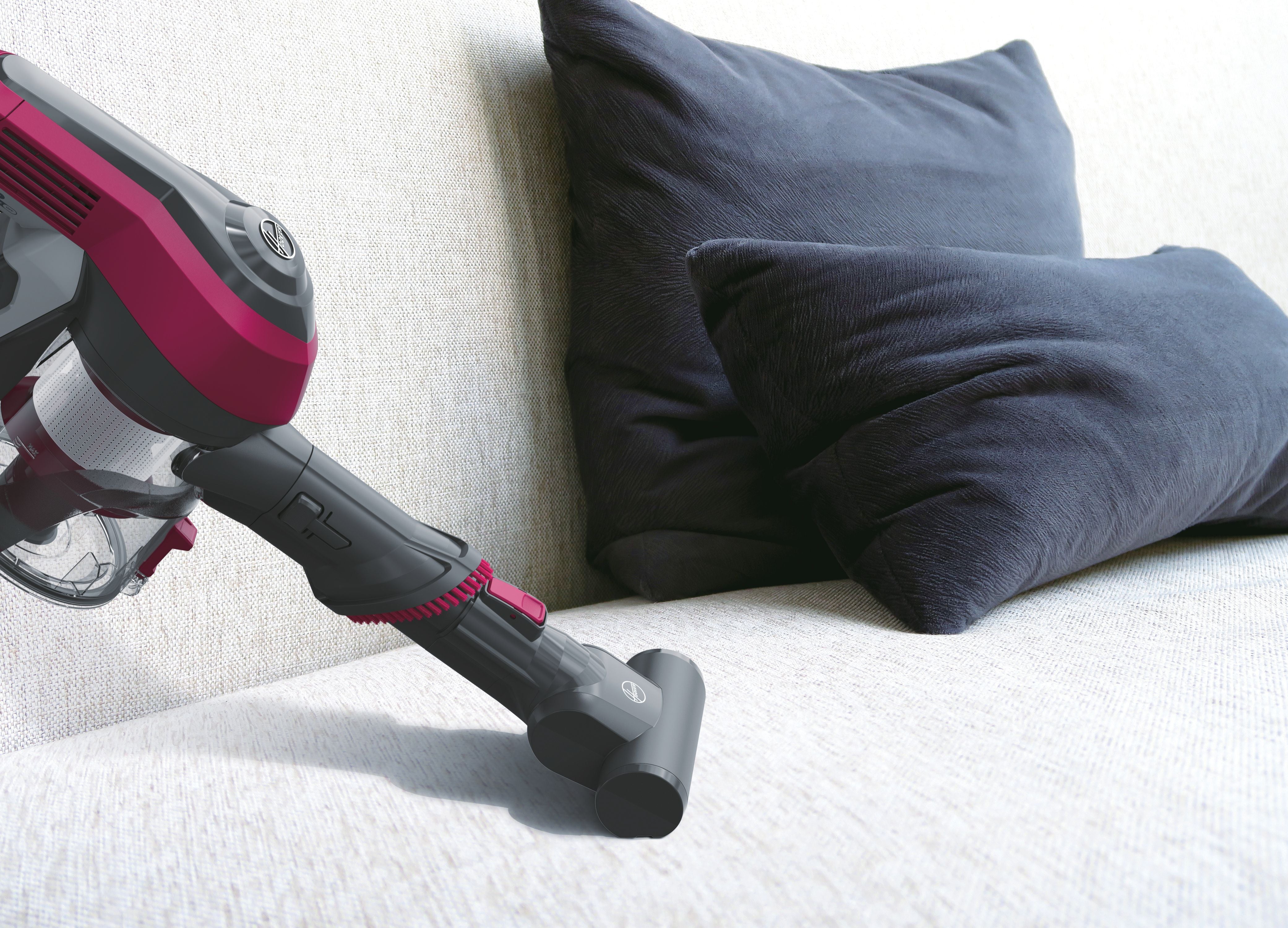 Scopa Elettrica Senza Filo Hoover HF110P 011 170W 0,9 Litri Magenta