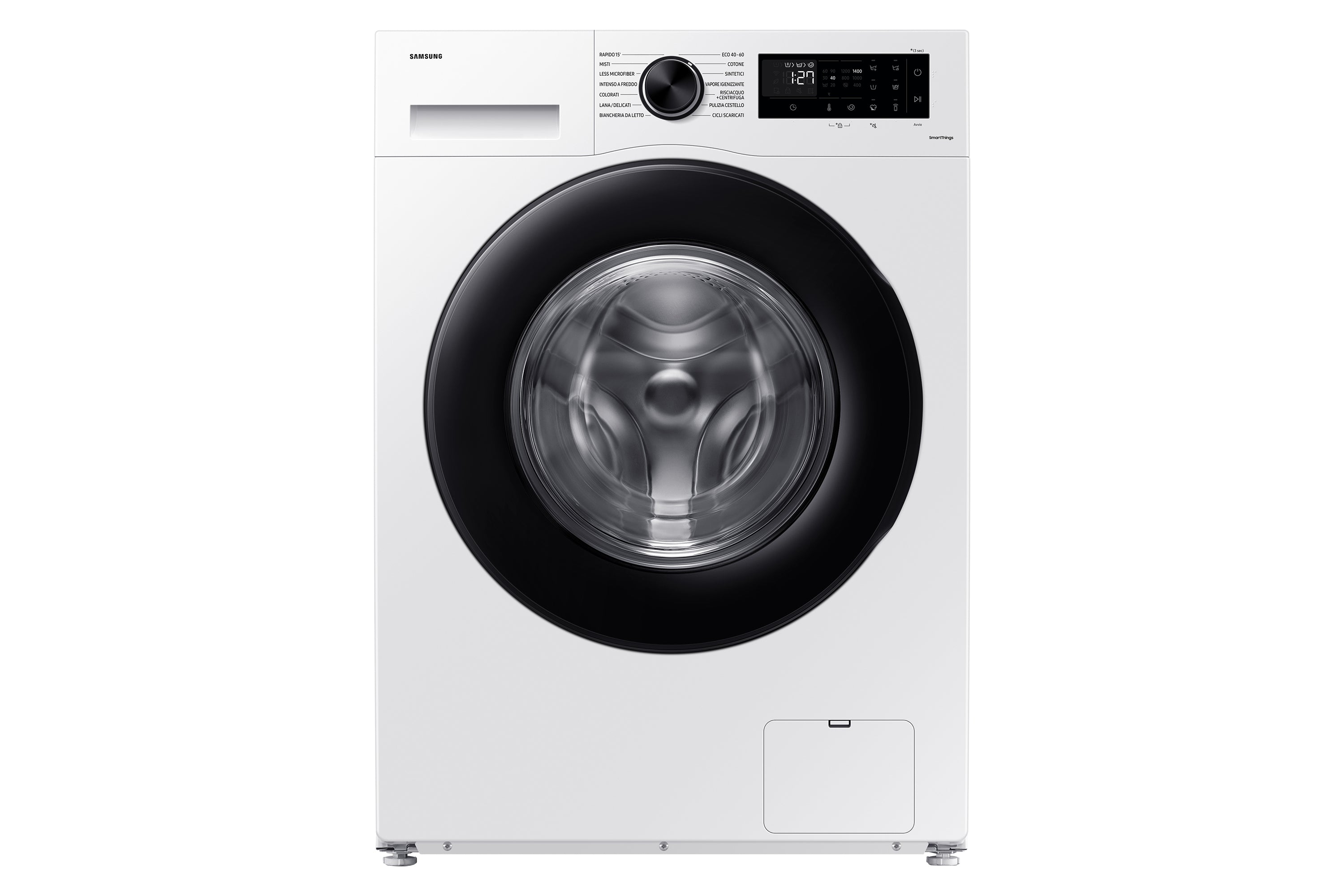 Lavatrice Libera Installazione Carico Frontale Samsung WW80CGC04DAEET Crystal Clean Slim 8 Kg Classe A